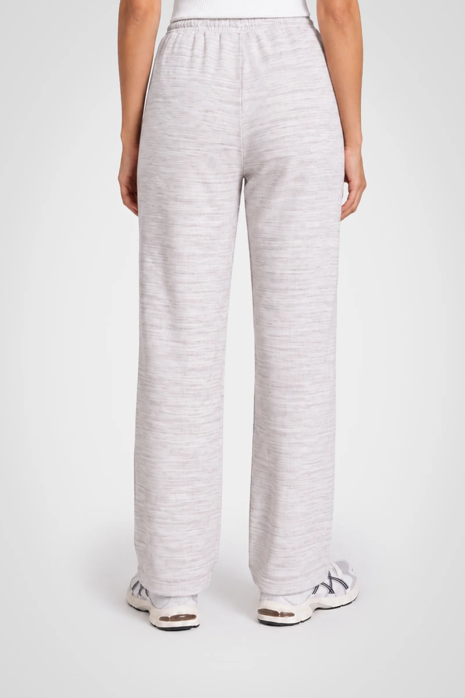 Cloud Mélange Wide Leg Pant
