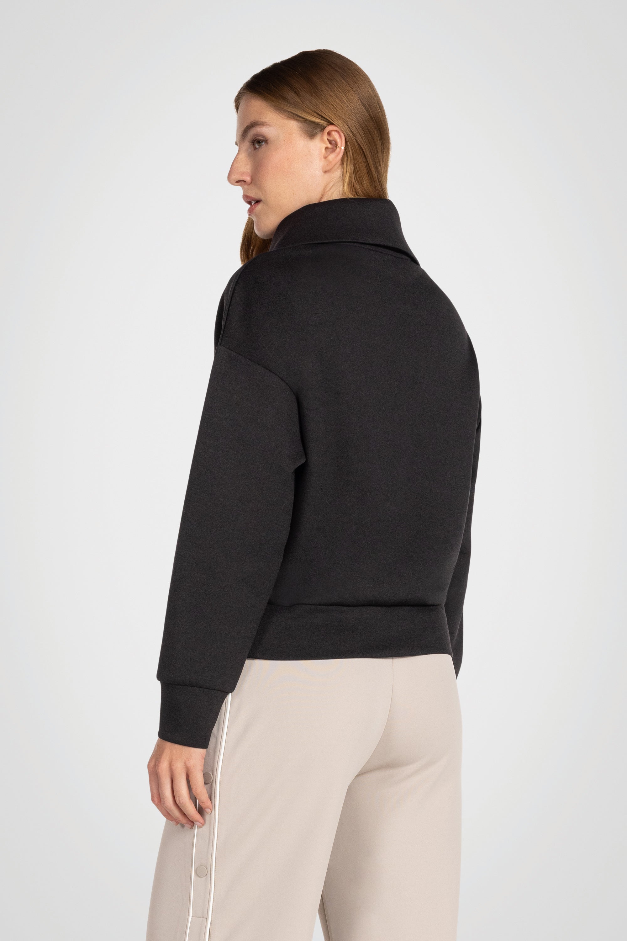 Deauville Half-Zip Mock Pullover