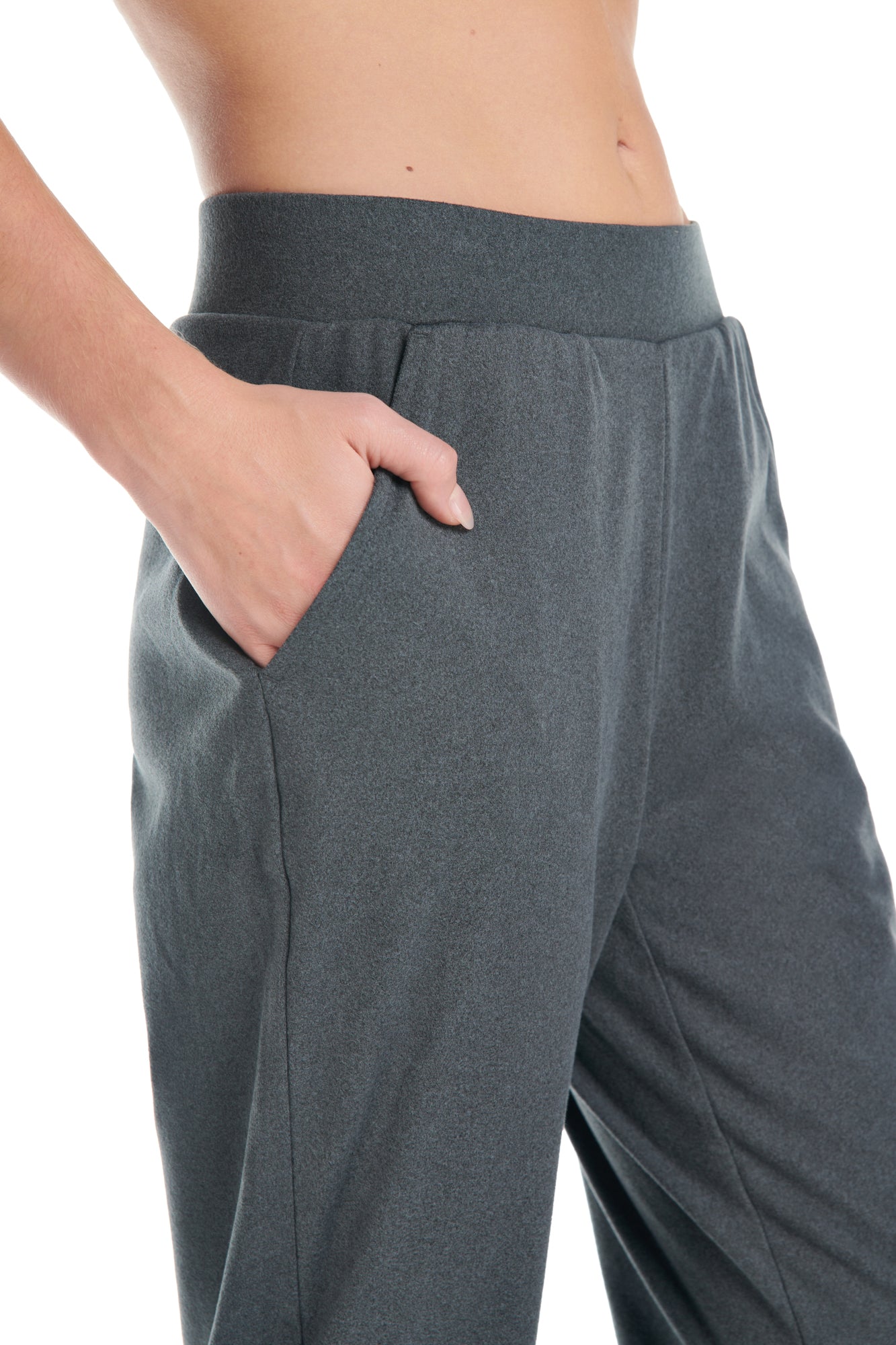 Jogging Aspen en jersey mousse velours