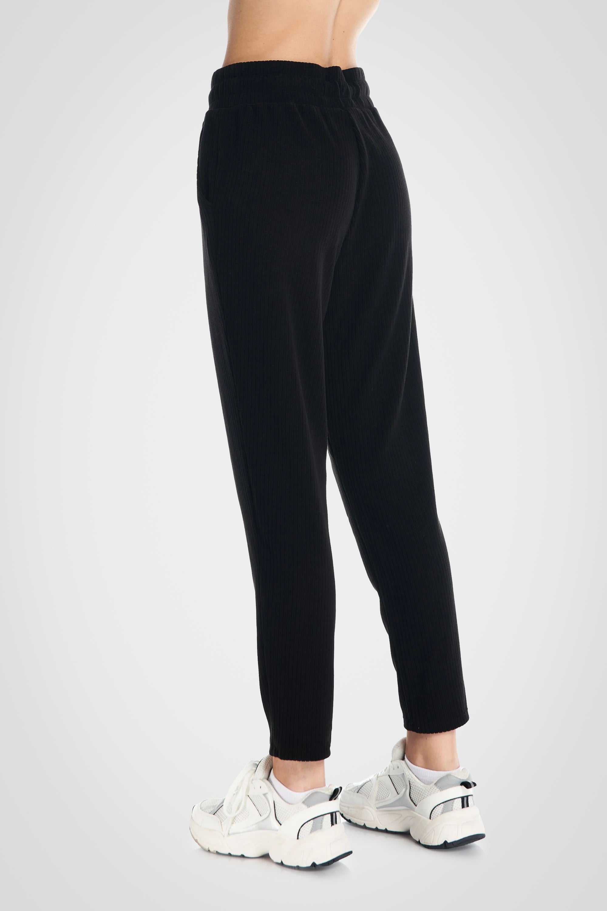Pantalon de jogging décontracté en velours côtelé