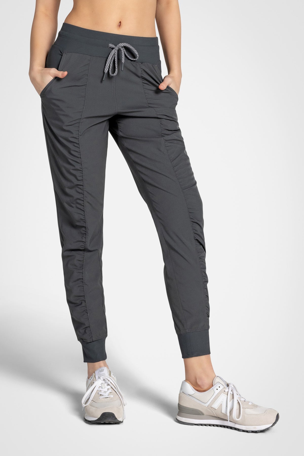 Pantalon à ourlet côtelé ComfortFlex
