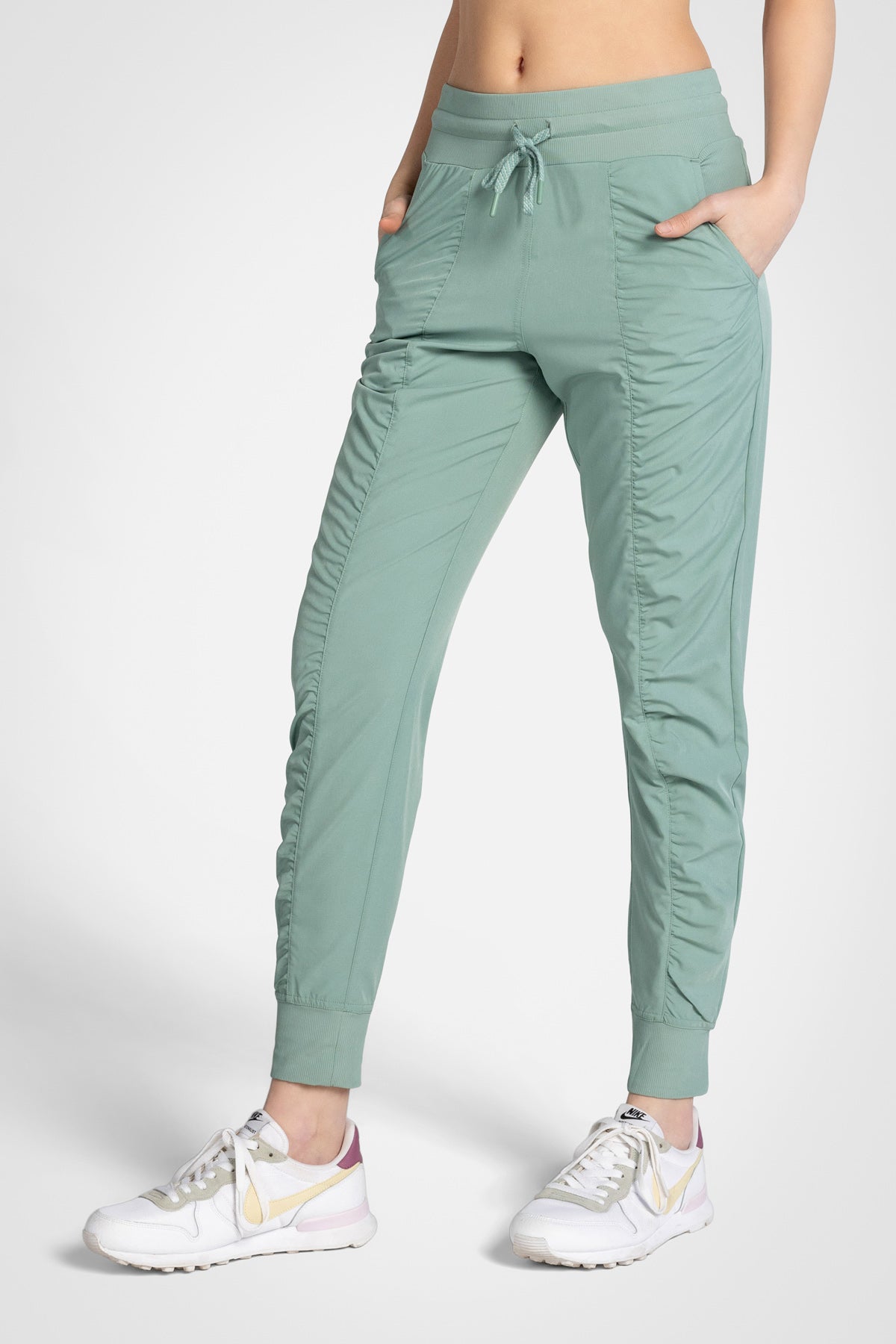 パンツ PLAIN FW25 RIBBED PANTS (3437VB4038 CAFFE) Kyodan Womens ComfortFlex Ribbed Hem Pants