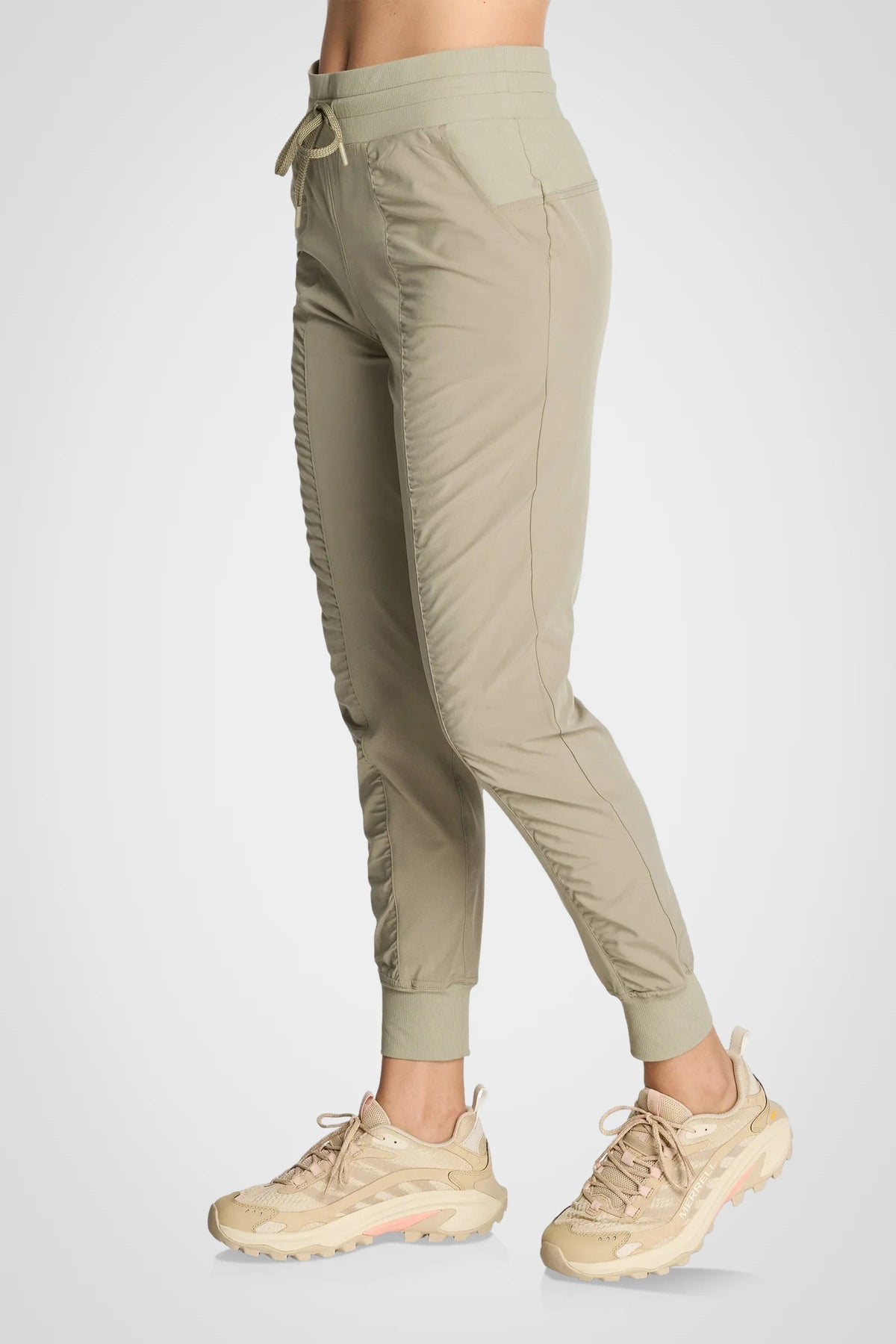 Pantalon à ourlet côtelé ComfortFlex