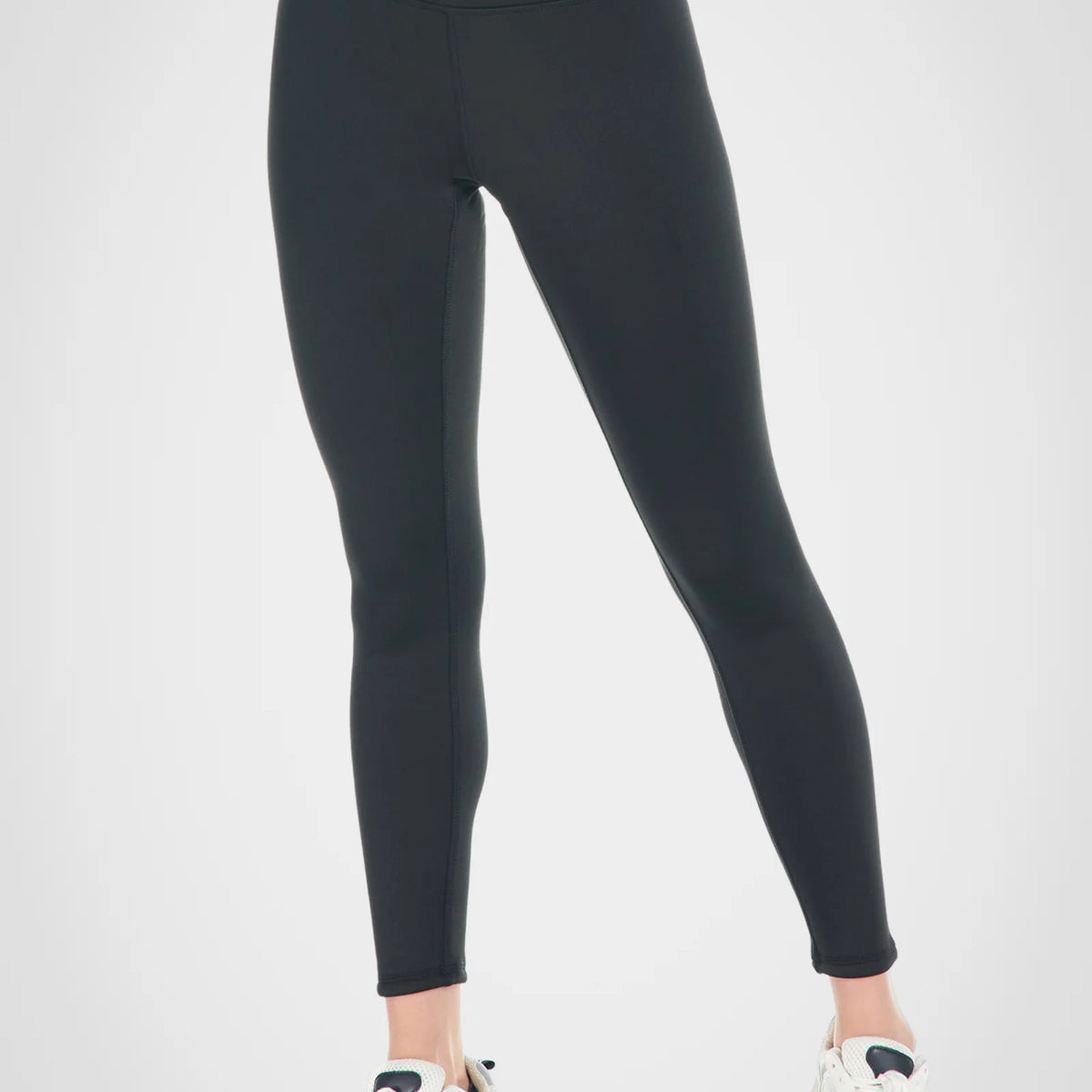 Kyodan Womens Sleek Sherpa Fleece-Lined High-Waist Legging