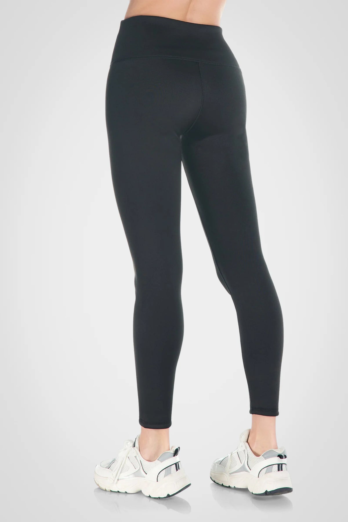 Legging taille haute élégant doublé de polaire Sherpa