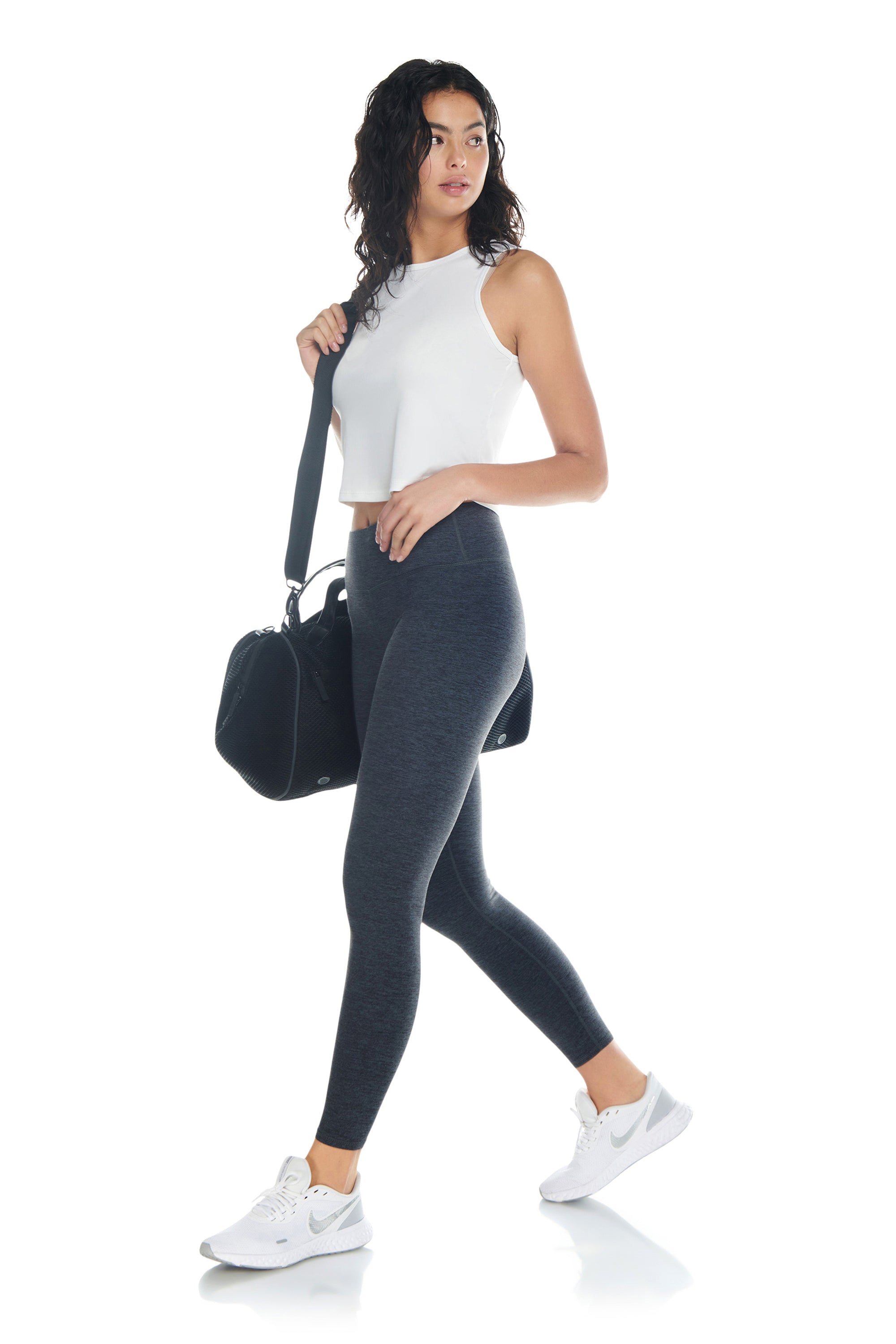 Legging Taille Haut Jersey Mousse