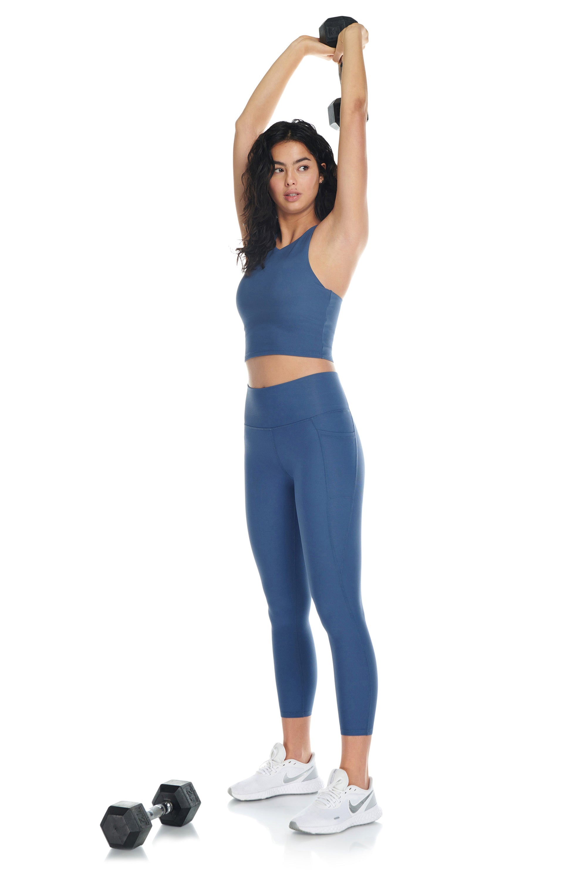 High Waist Ottoman Compression Legging