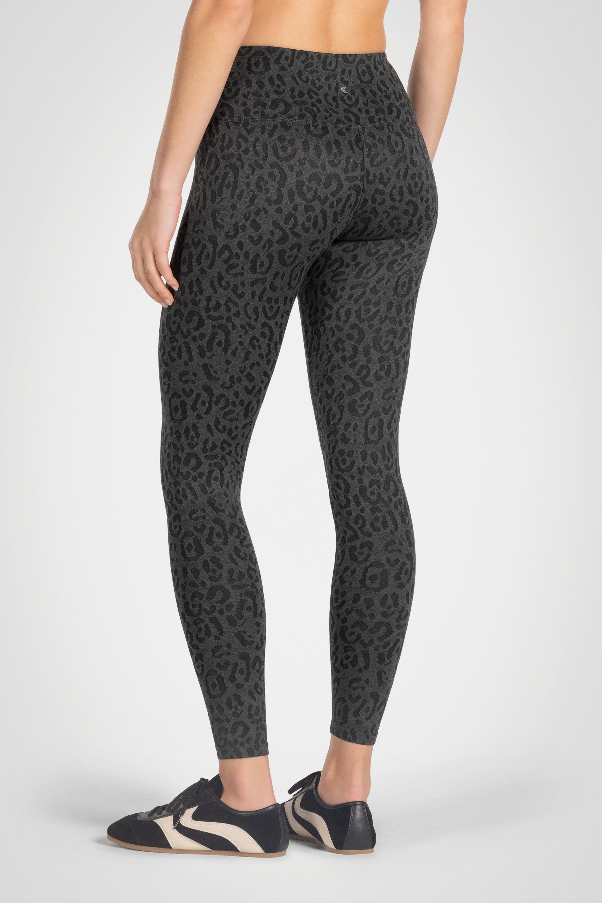 Ultra High Waist Warmhand Printed Jacquard Legging