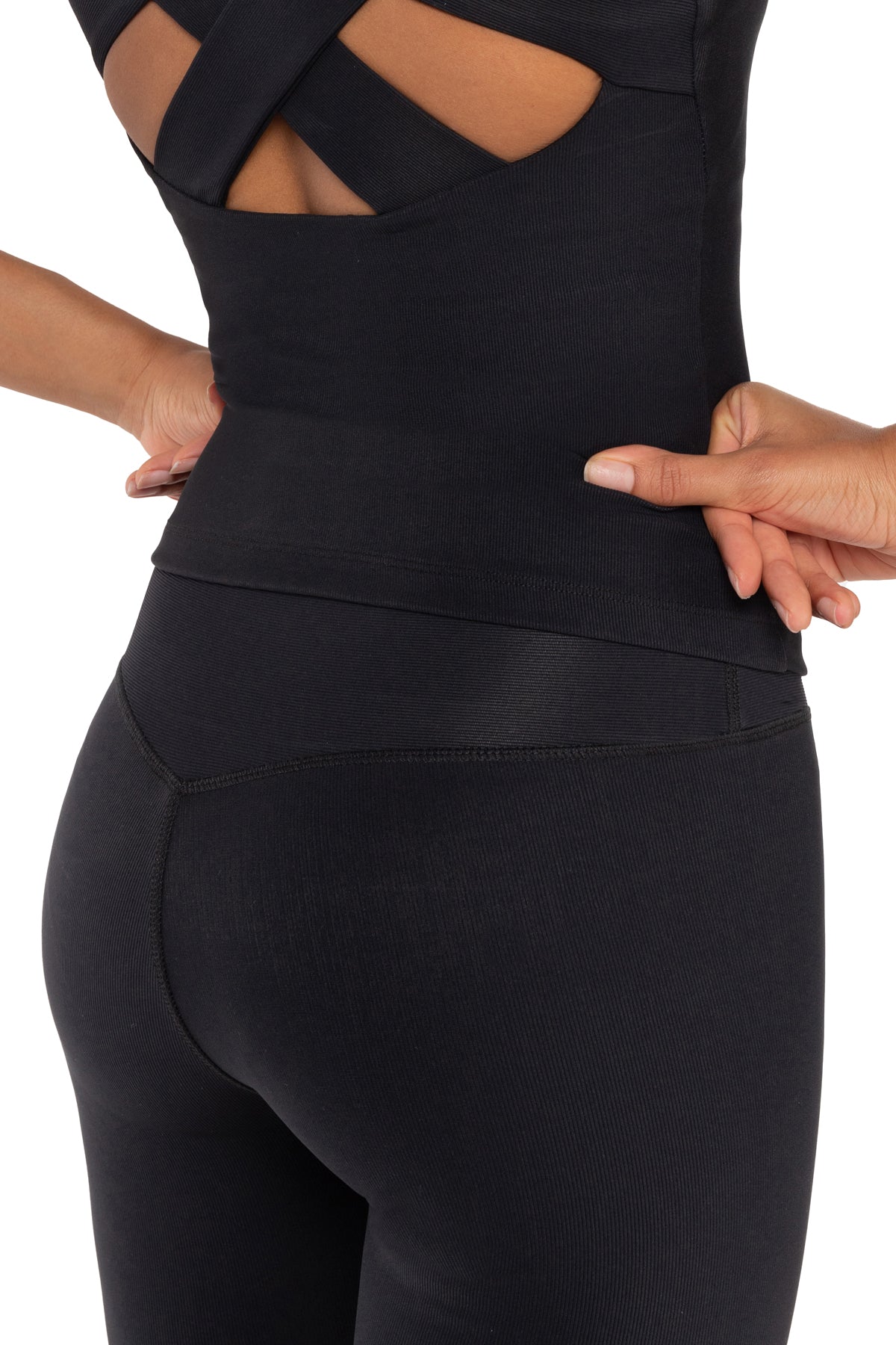 Solstice Ribbed Ultra High-Waist Leggings