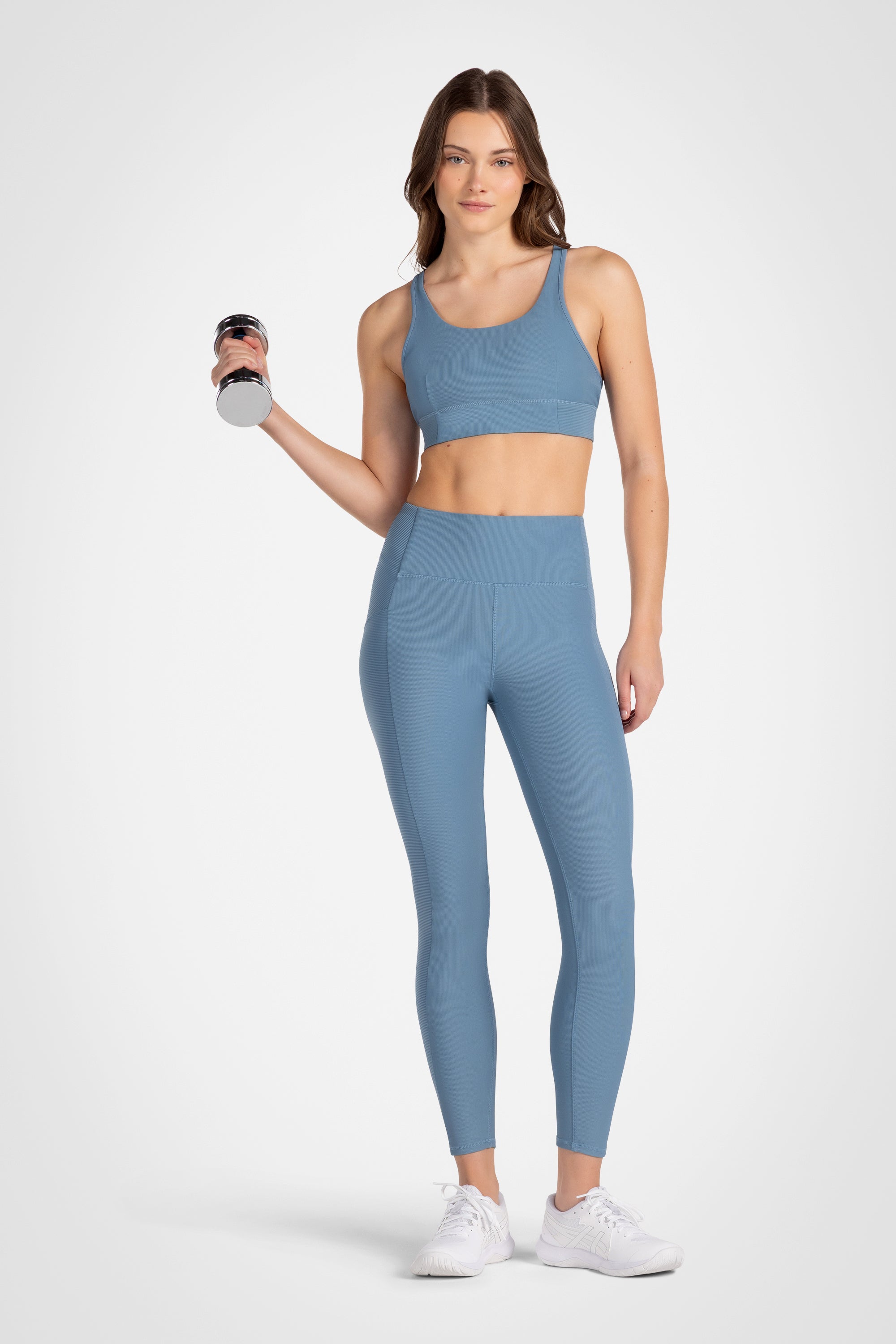Solstice Race Ribbed High-Waist Legging 25" Inseam