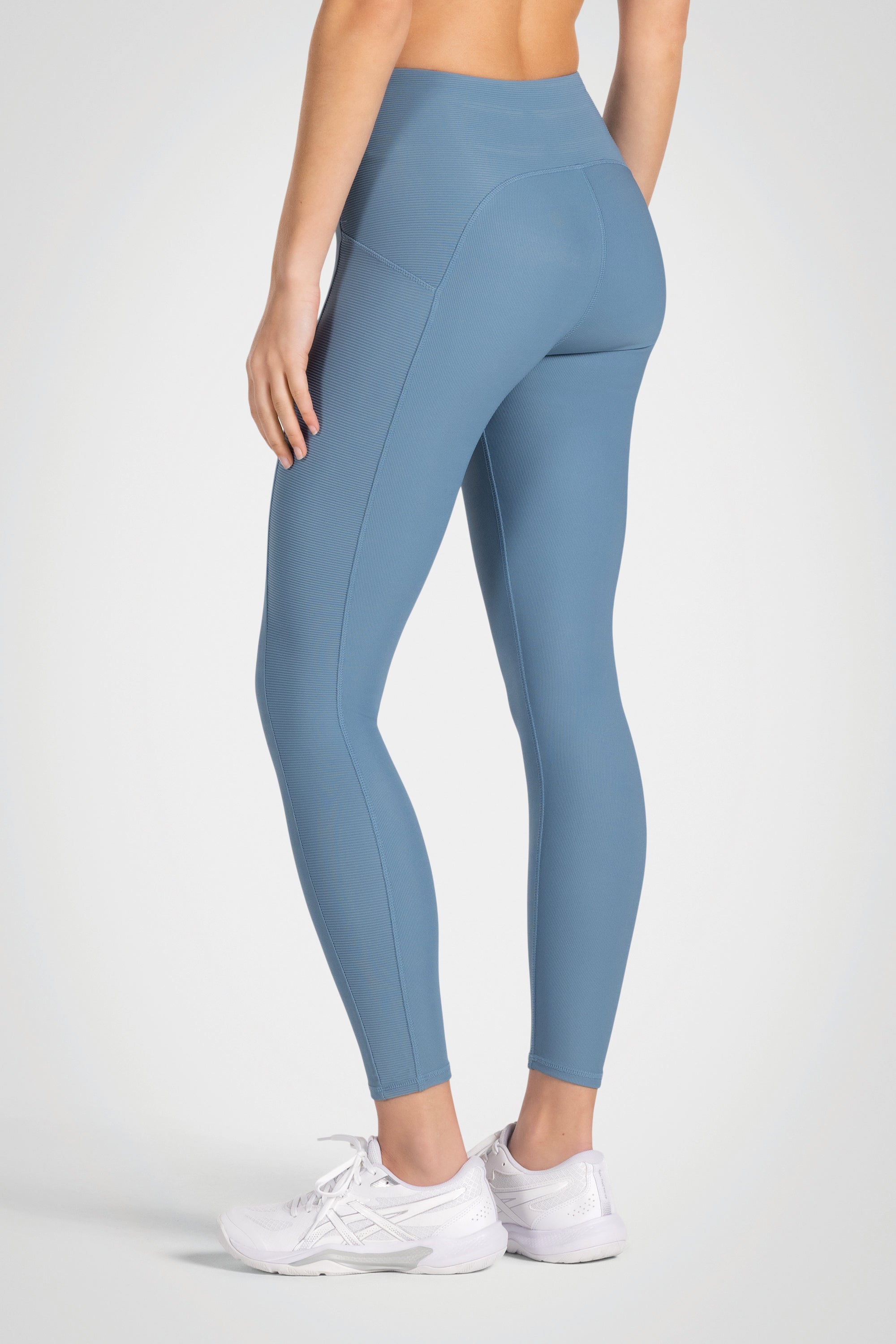 Solstice Race Ribbed High-Waist Legging 25" Inseam