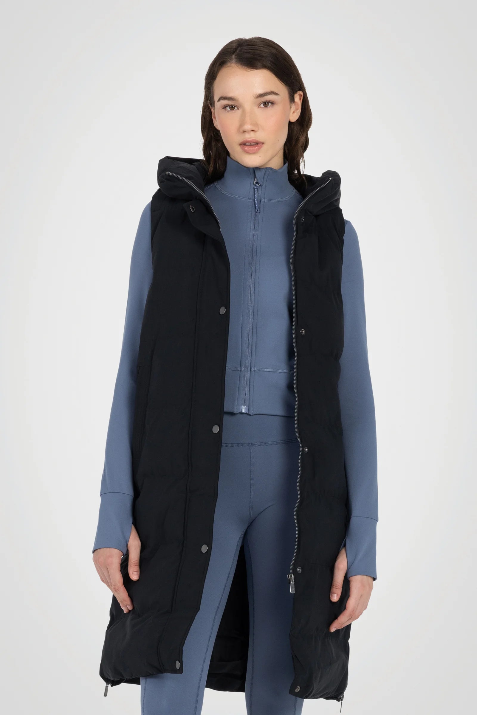 Veste longue matelassée Explorer