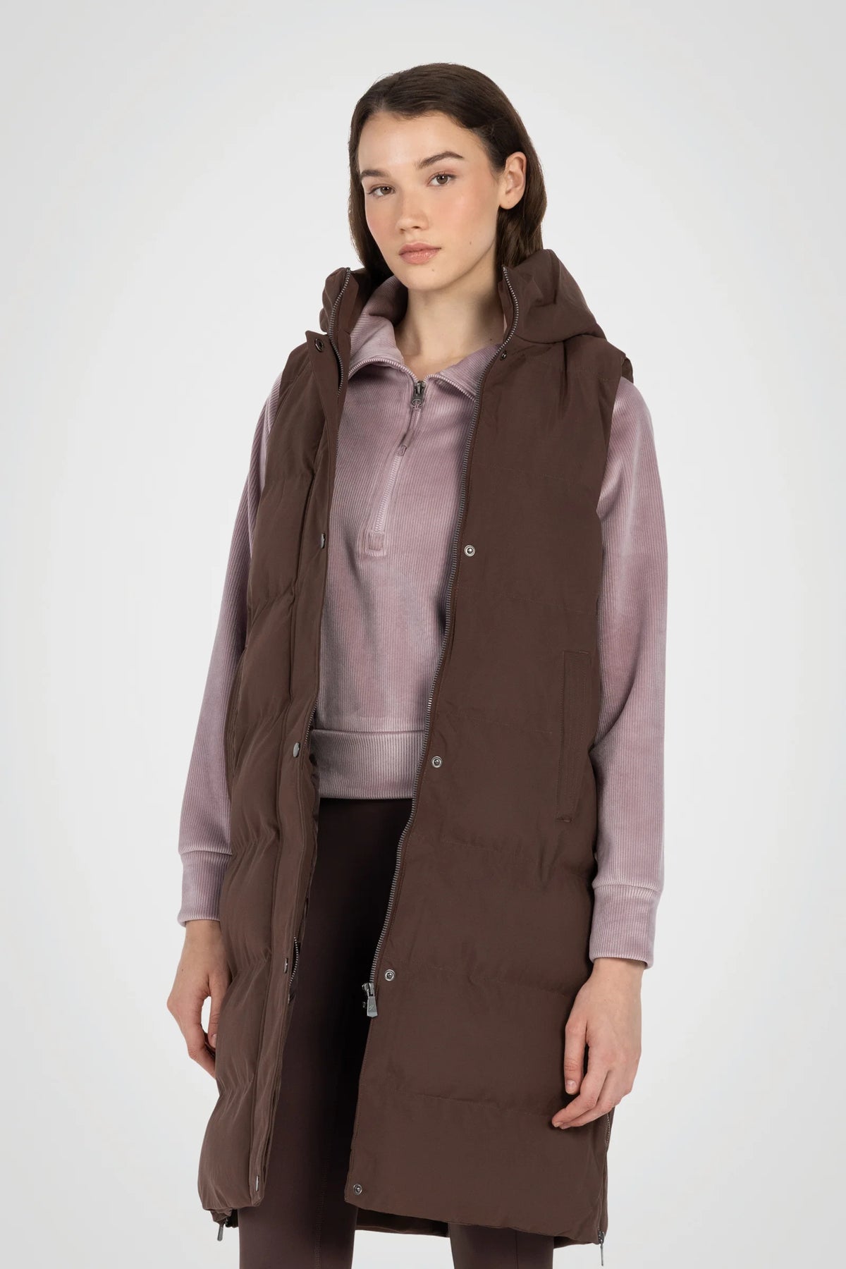 Explorer Long Puffer Vest