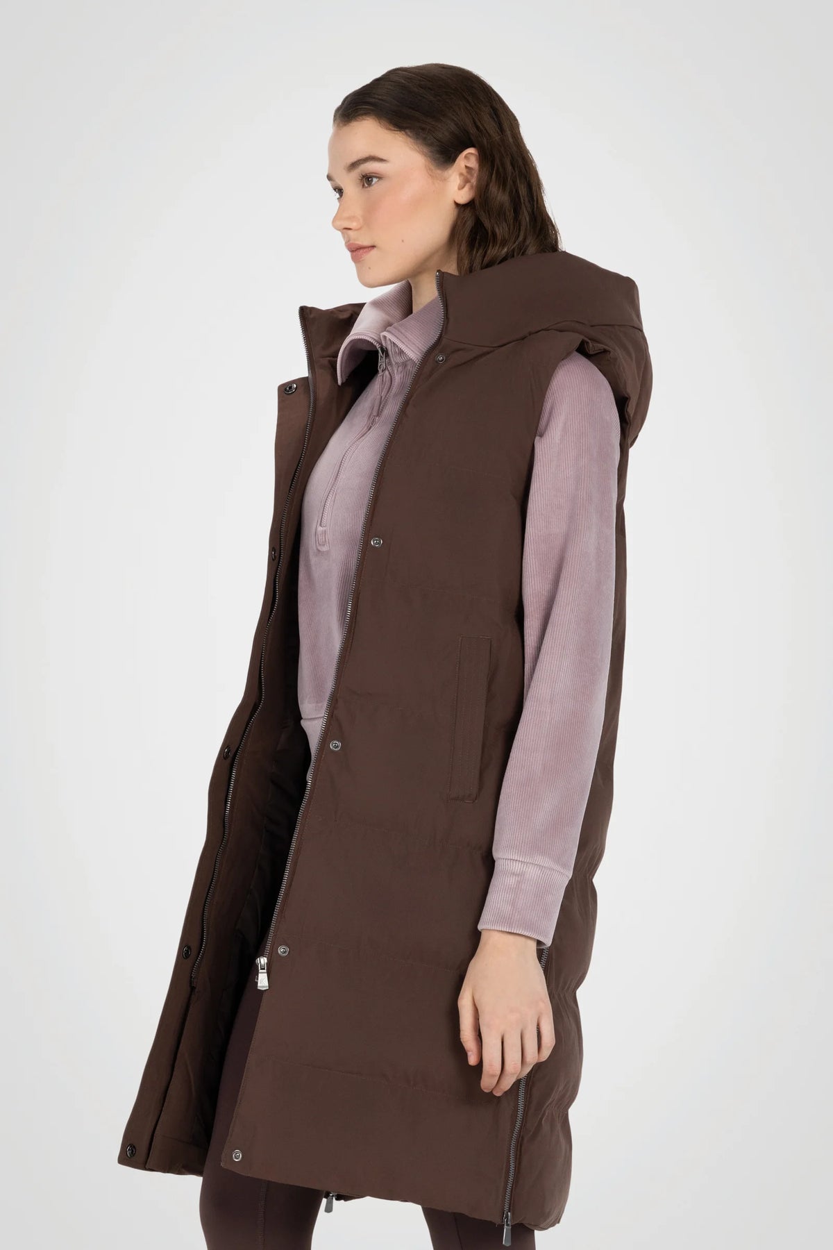 Explorer Long Puffer Vest
