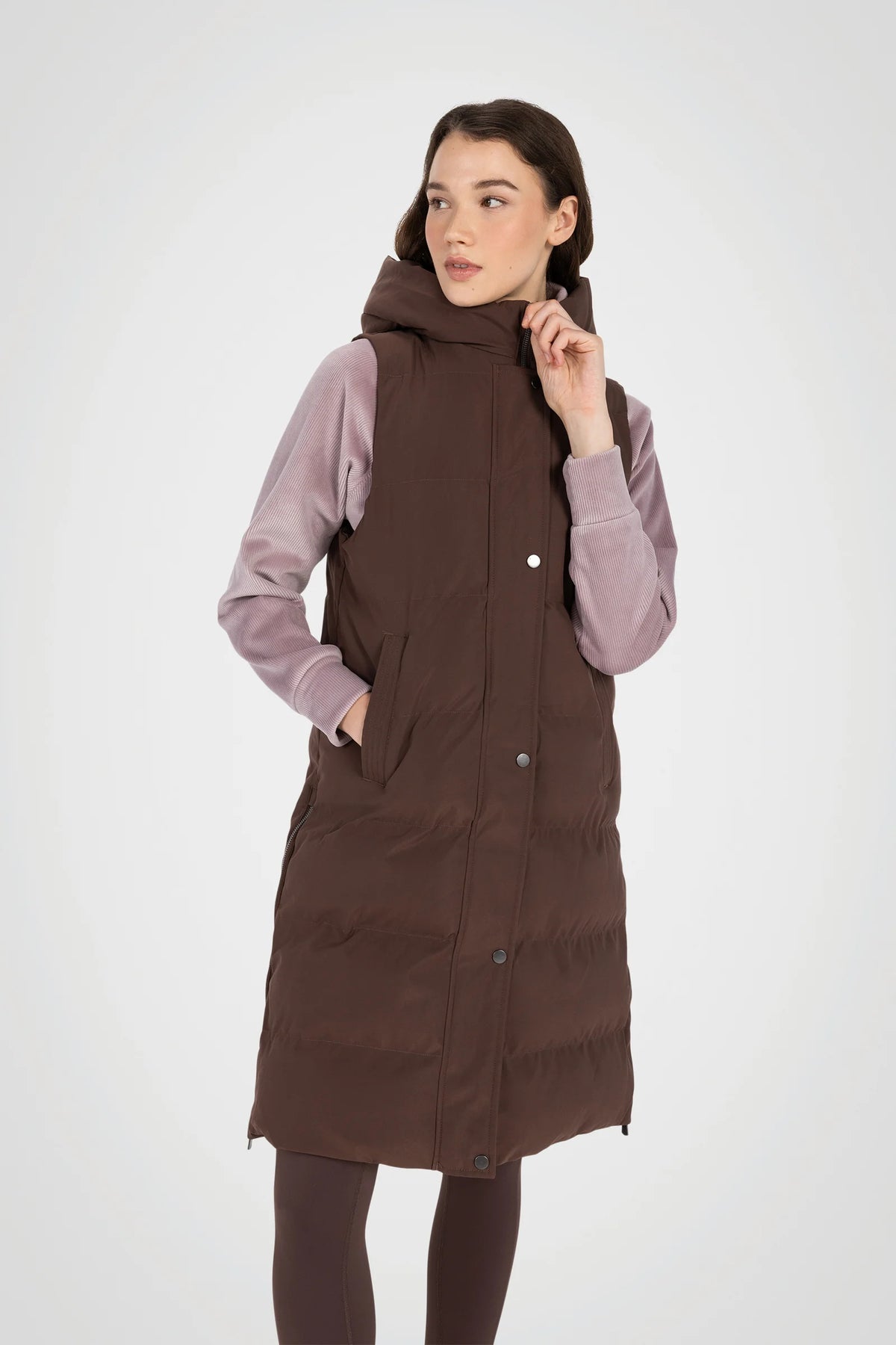 Explorer Long Puffer Vest