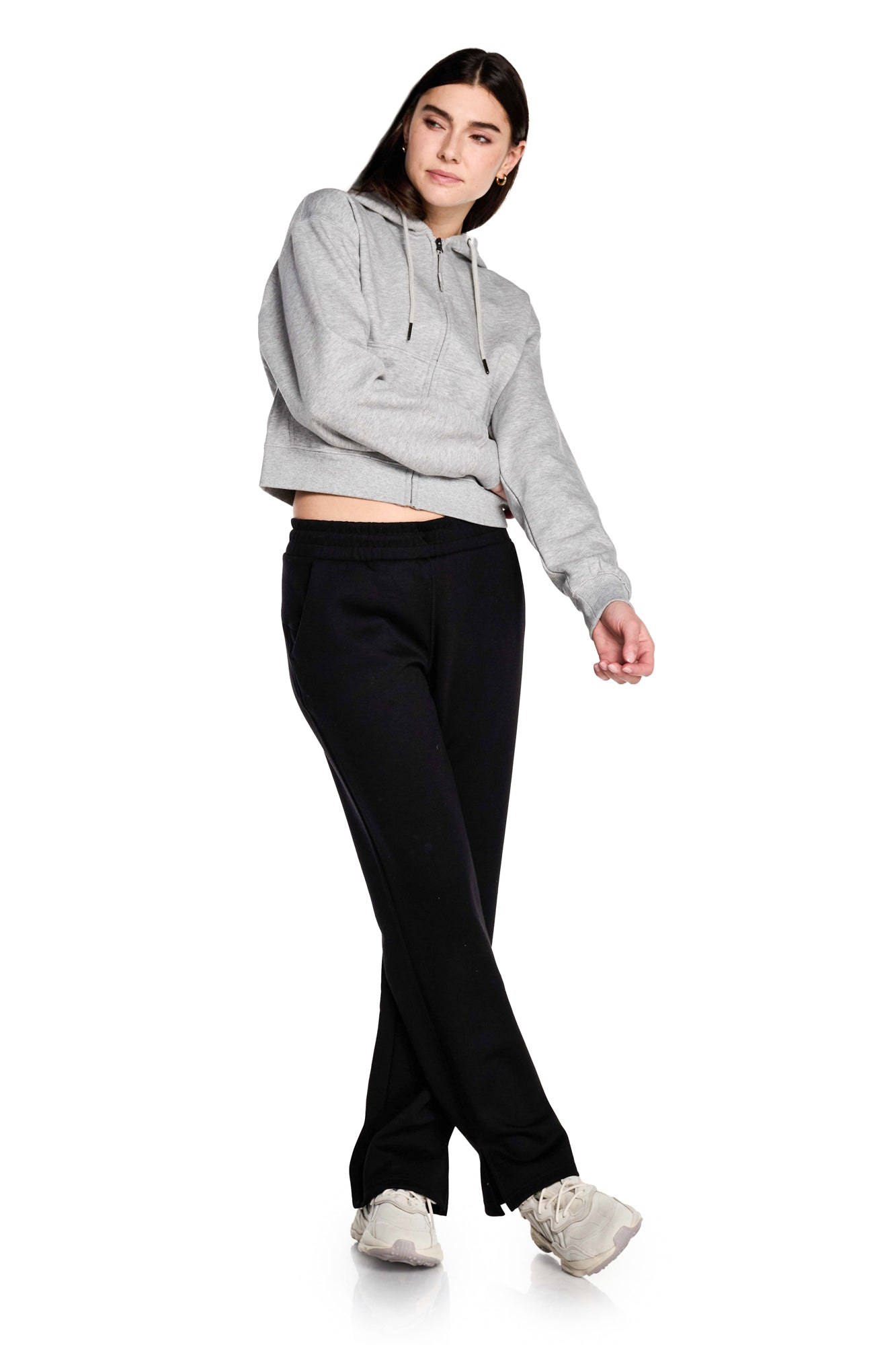 Kyodan Womens Nina CozyFleece Zip Up Hoodie