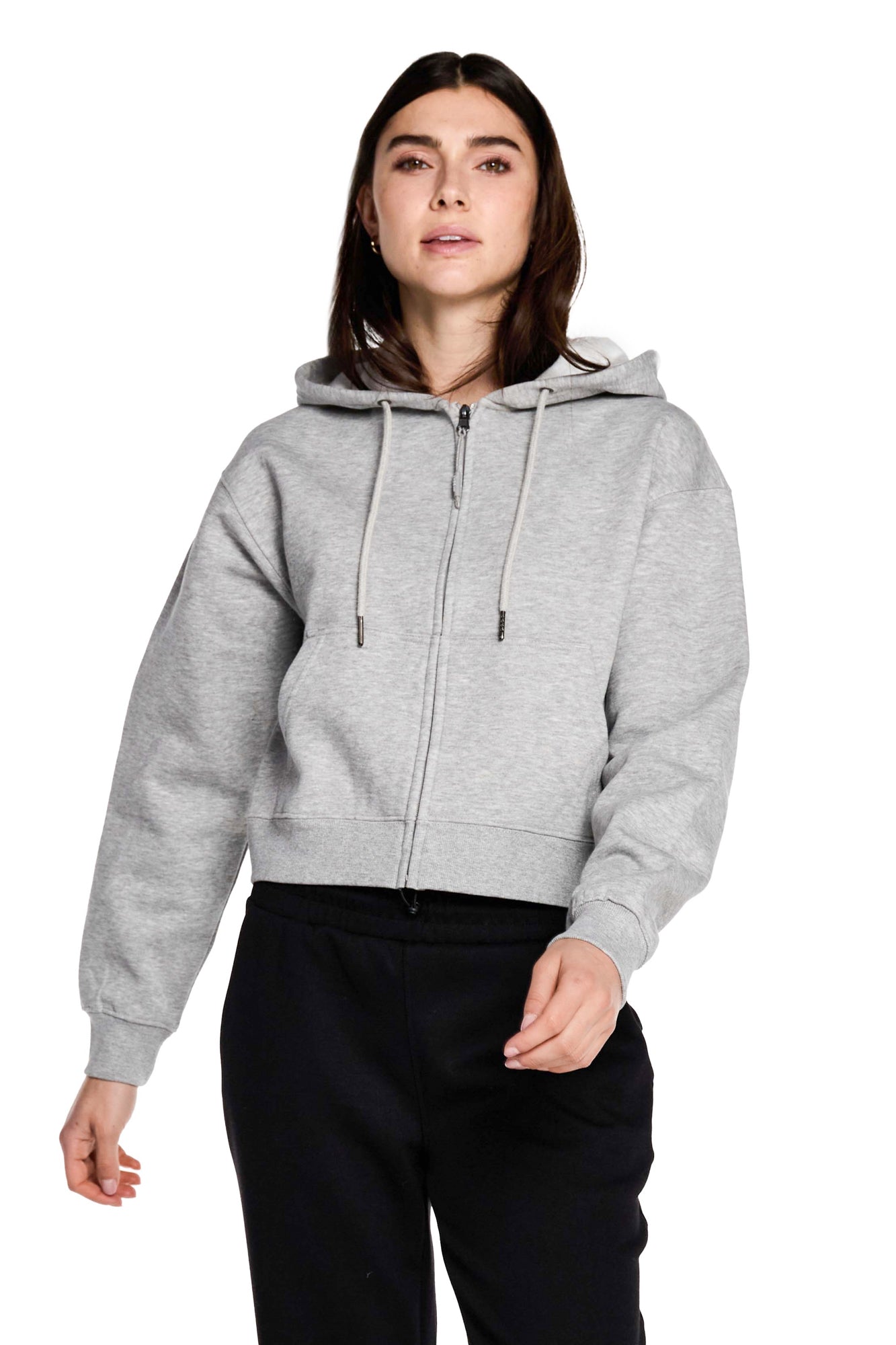 Kyodan Womens Nina CozyFleece Zip Up Hoodie