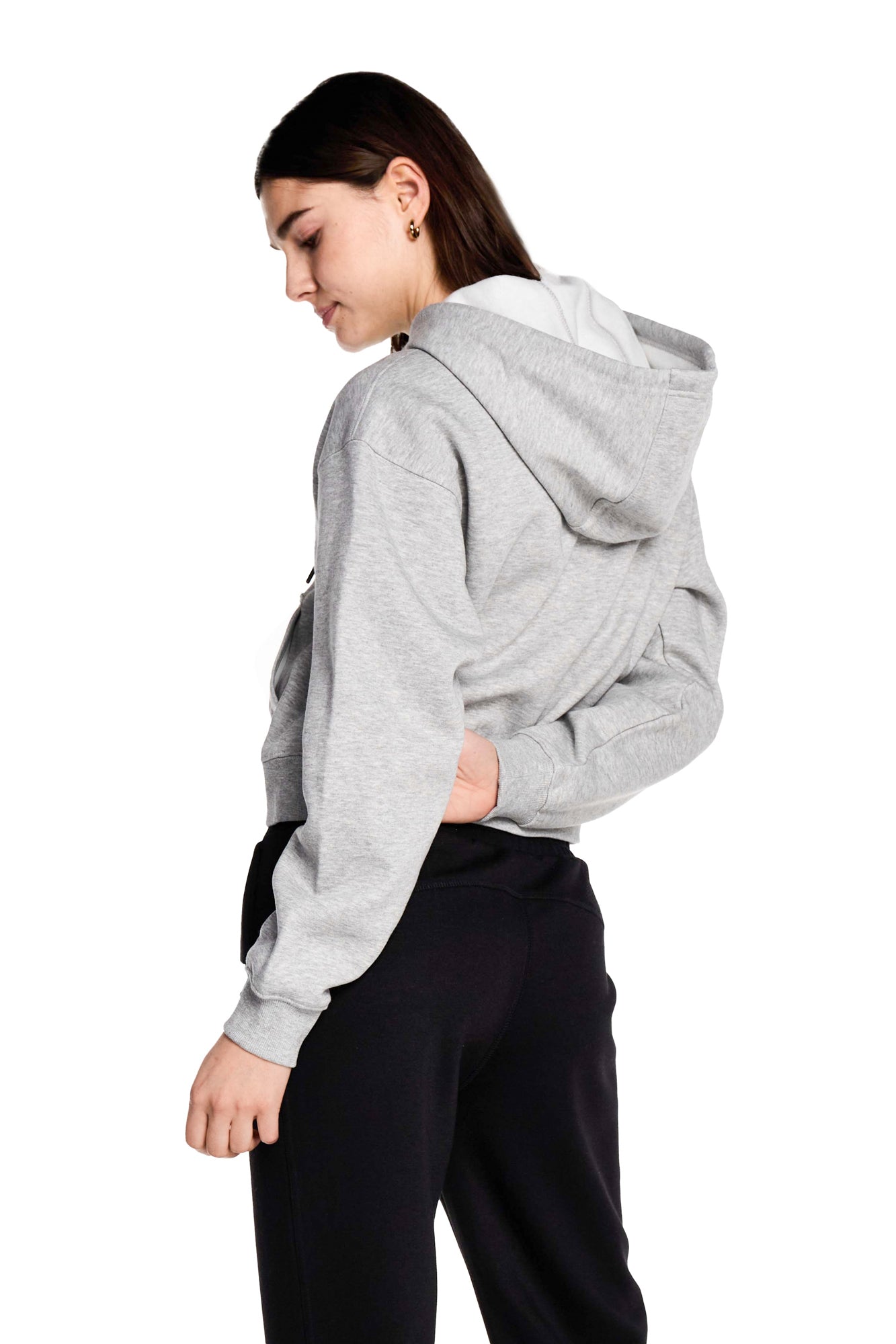 Kyodan Womens Nina CozyFleece Zip Up Hoodie