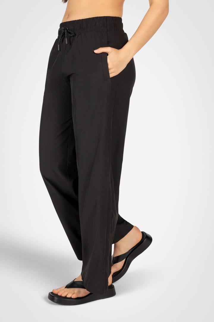 【NONCODE】Kion Zipper String Pants Liaeglam Sexy Invisible Zipper Open Crotch Three Quater