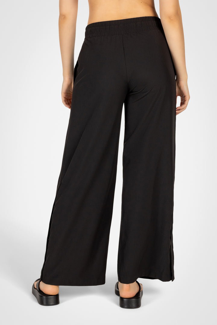 パンツ No.9478 nylon snap UQ PT (3color) Kyodan Womens Side Snap Wide Trail Pant