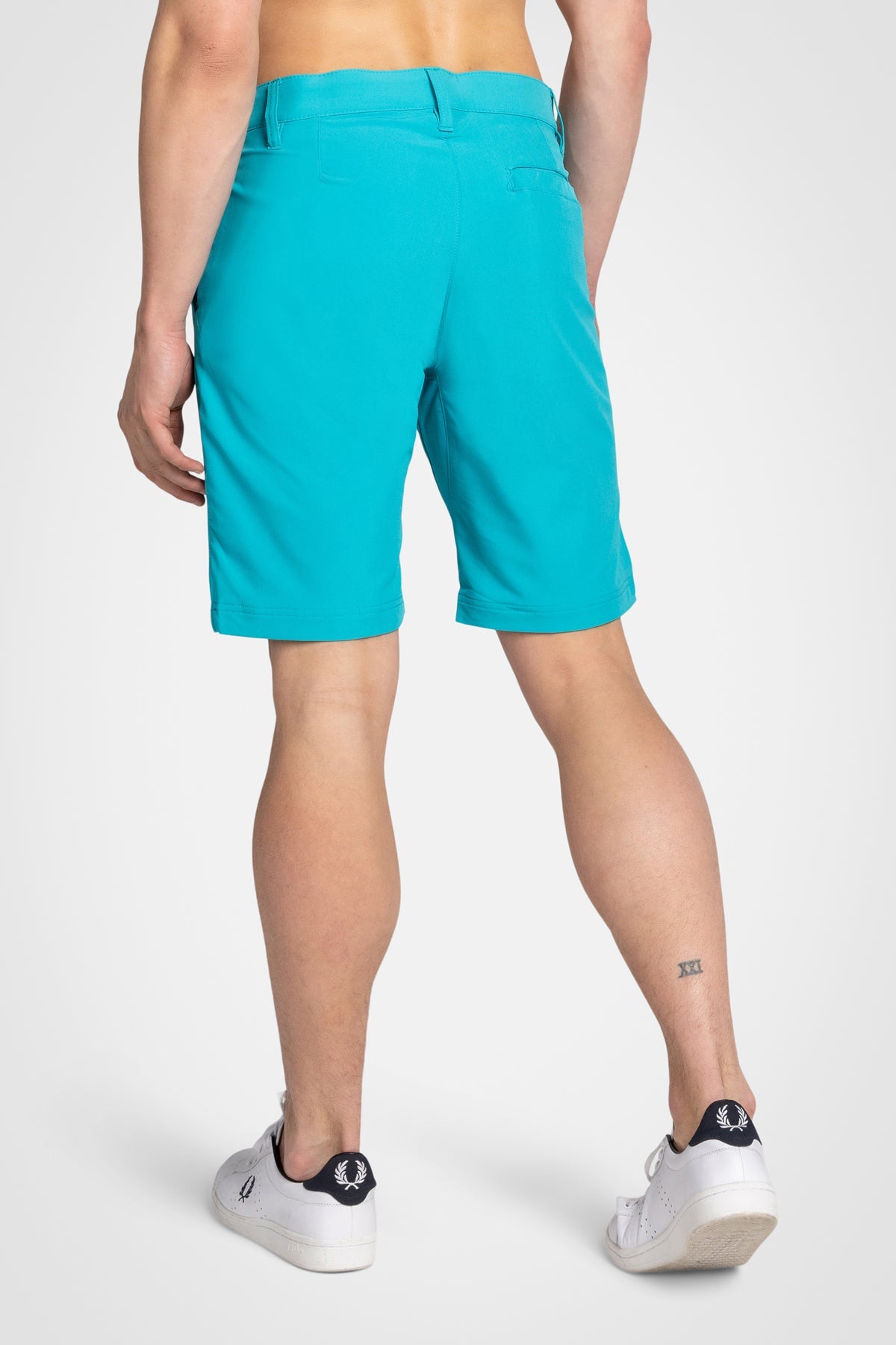 4-Way Woven Golf Short with Front Pockets and Back Pocket at Wearer's Right Side - UPF50