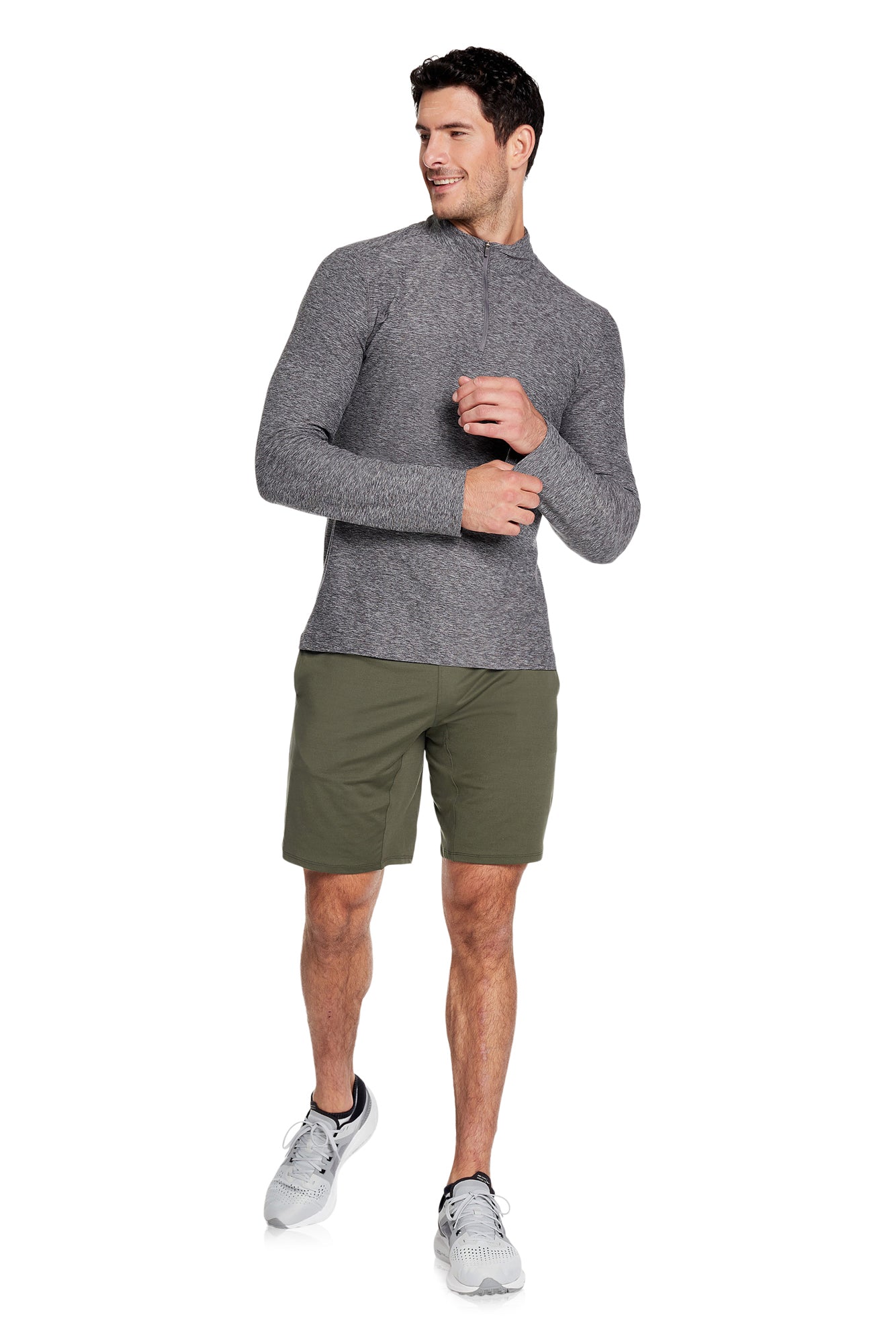 Day-To-Day Long Sleeve Top With Zip