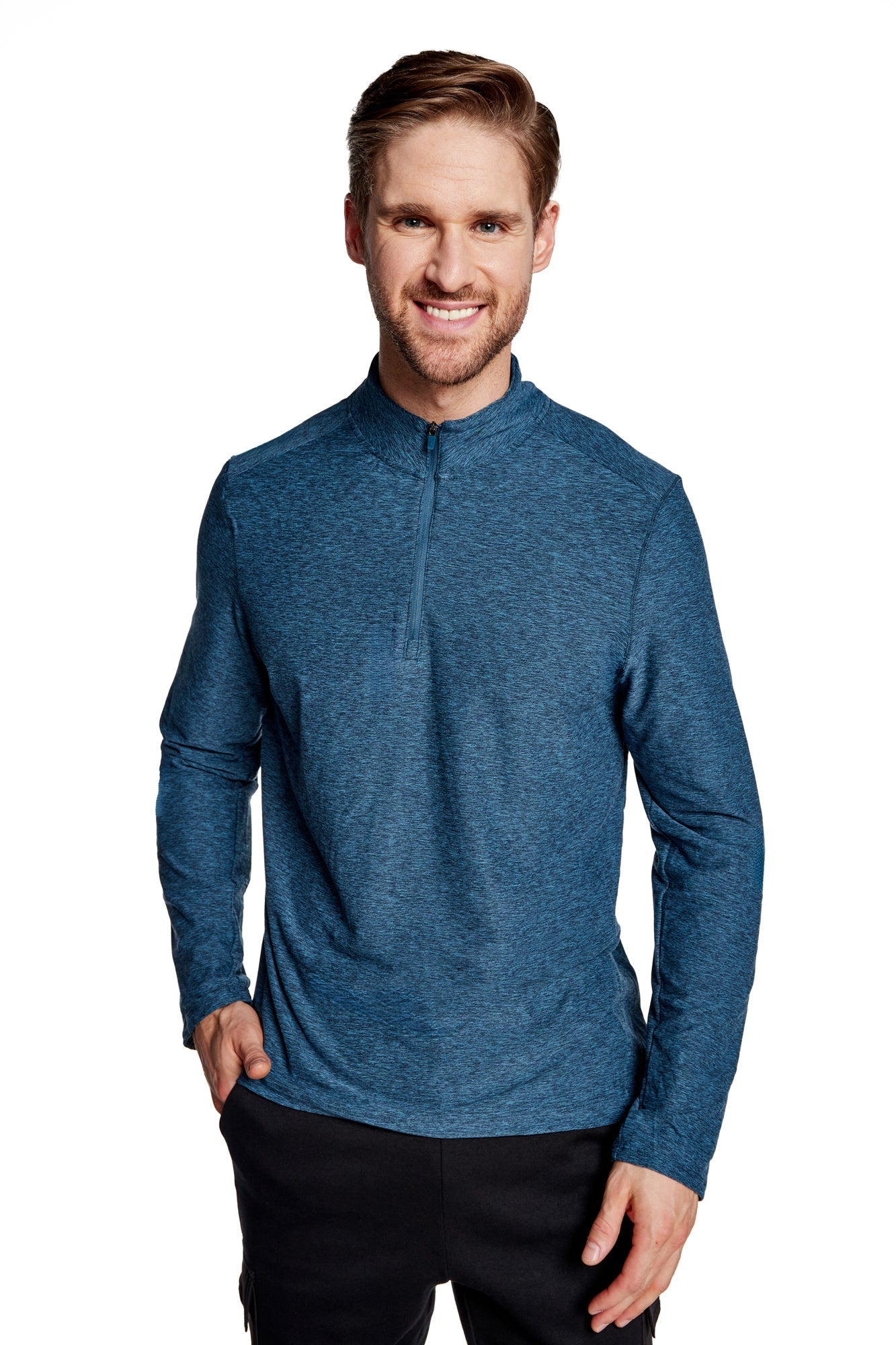 Day-To-Day Long Sleeve Top With Zip