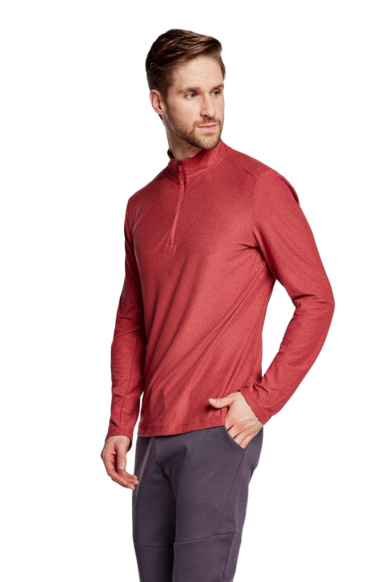 Day-To-Day Long Sleeve Top With Zip