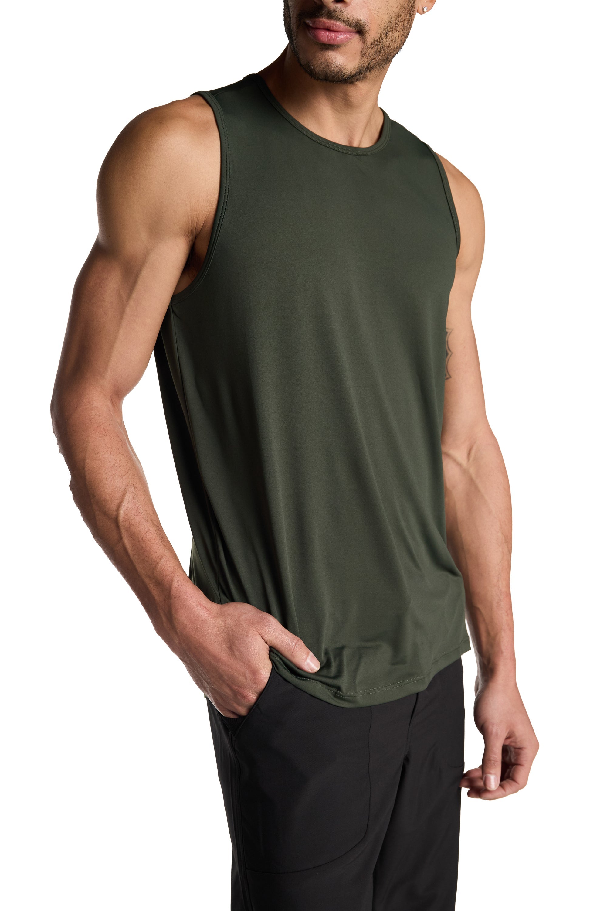 FlexFit Jersey Sleeveless Top