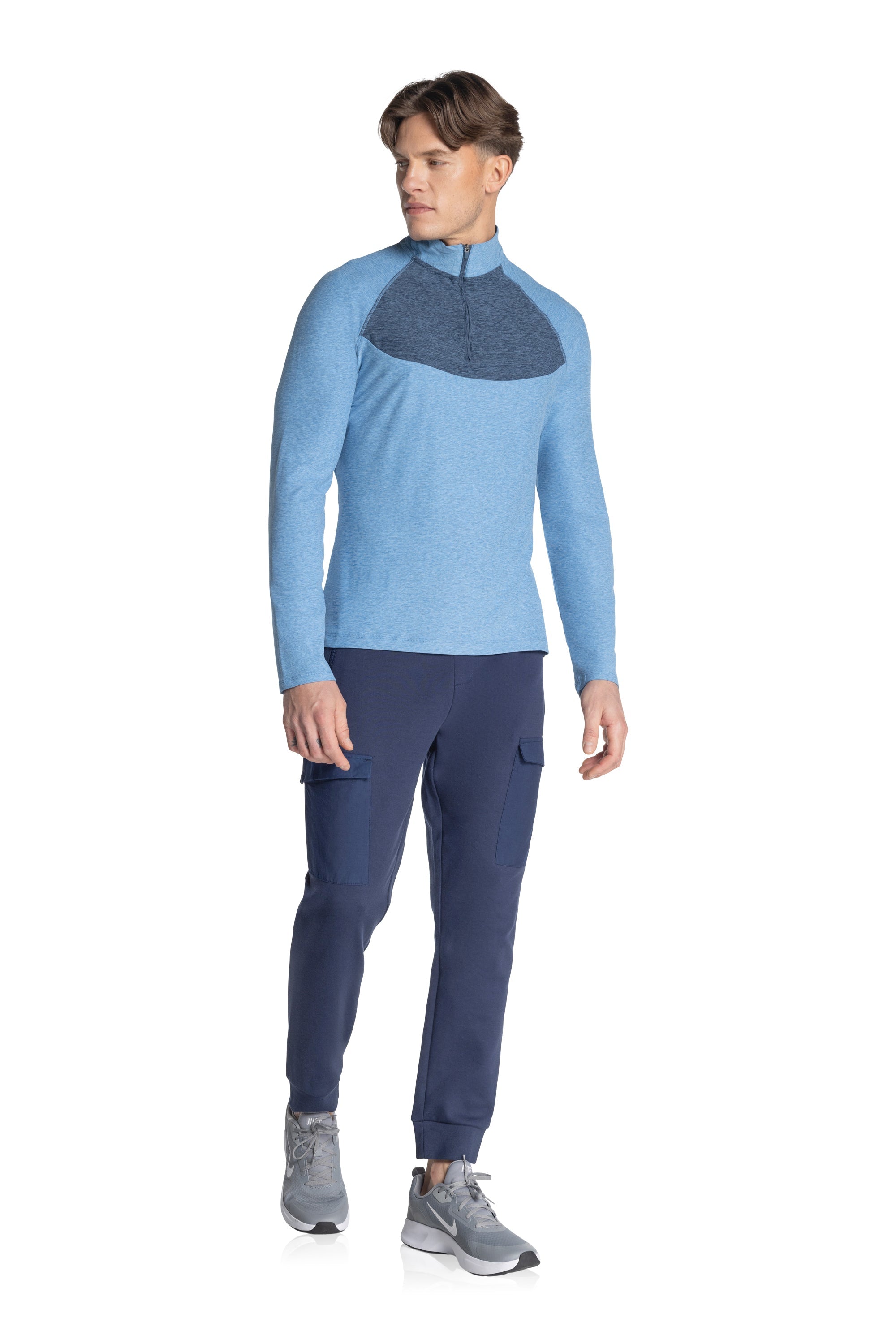 Apex Mock Collar Pullover