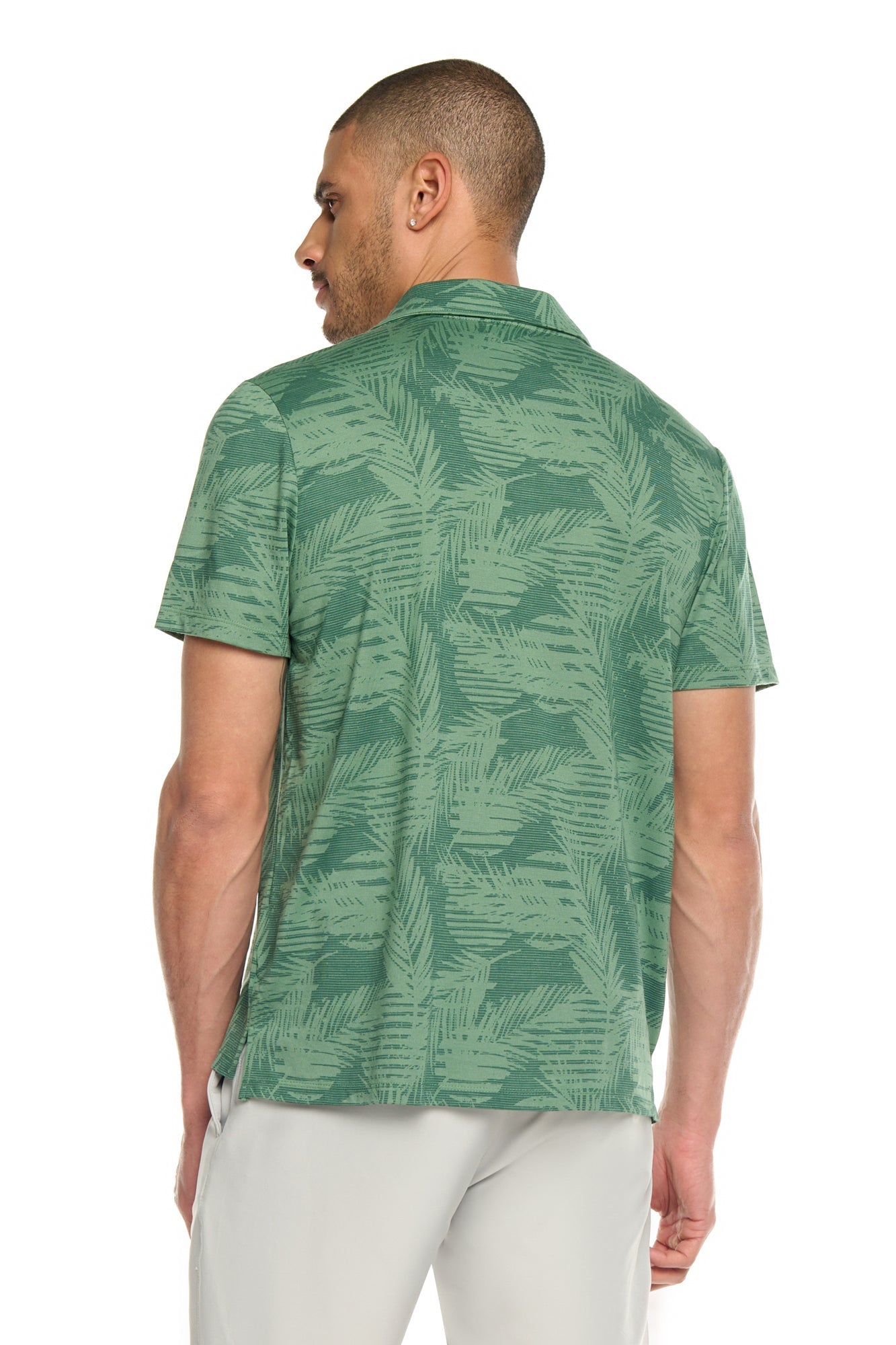 Time Out Printed Golf Polo