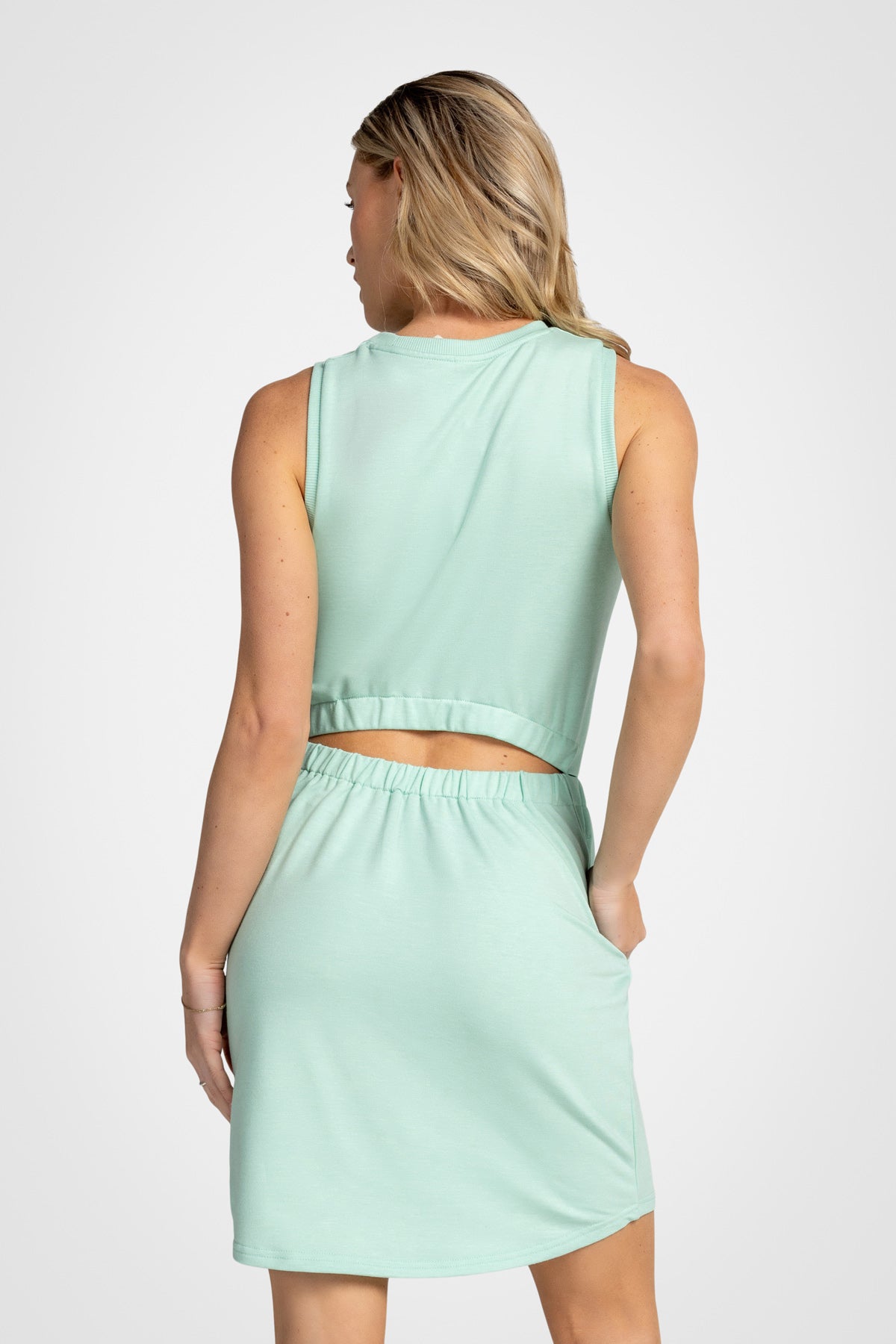 SereneFlow Sleeveless Dress