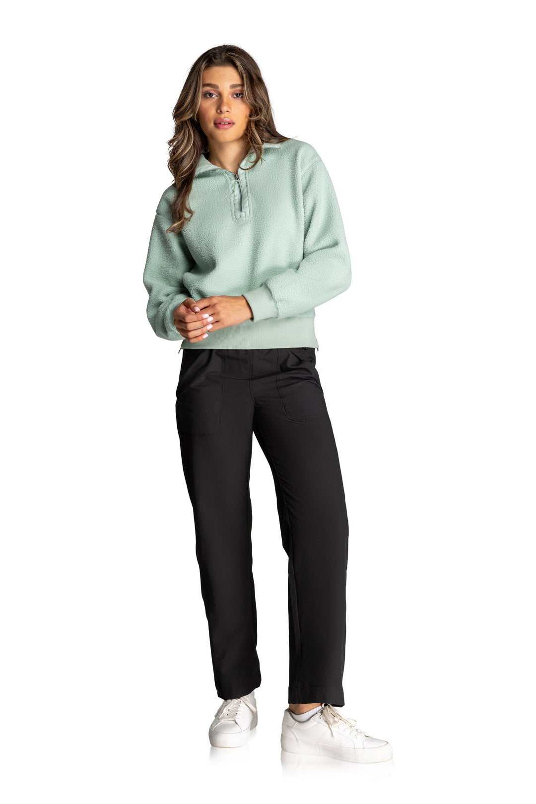Kyodan Womens CozySport Sherpa Pullover