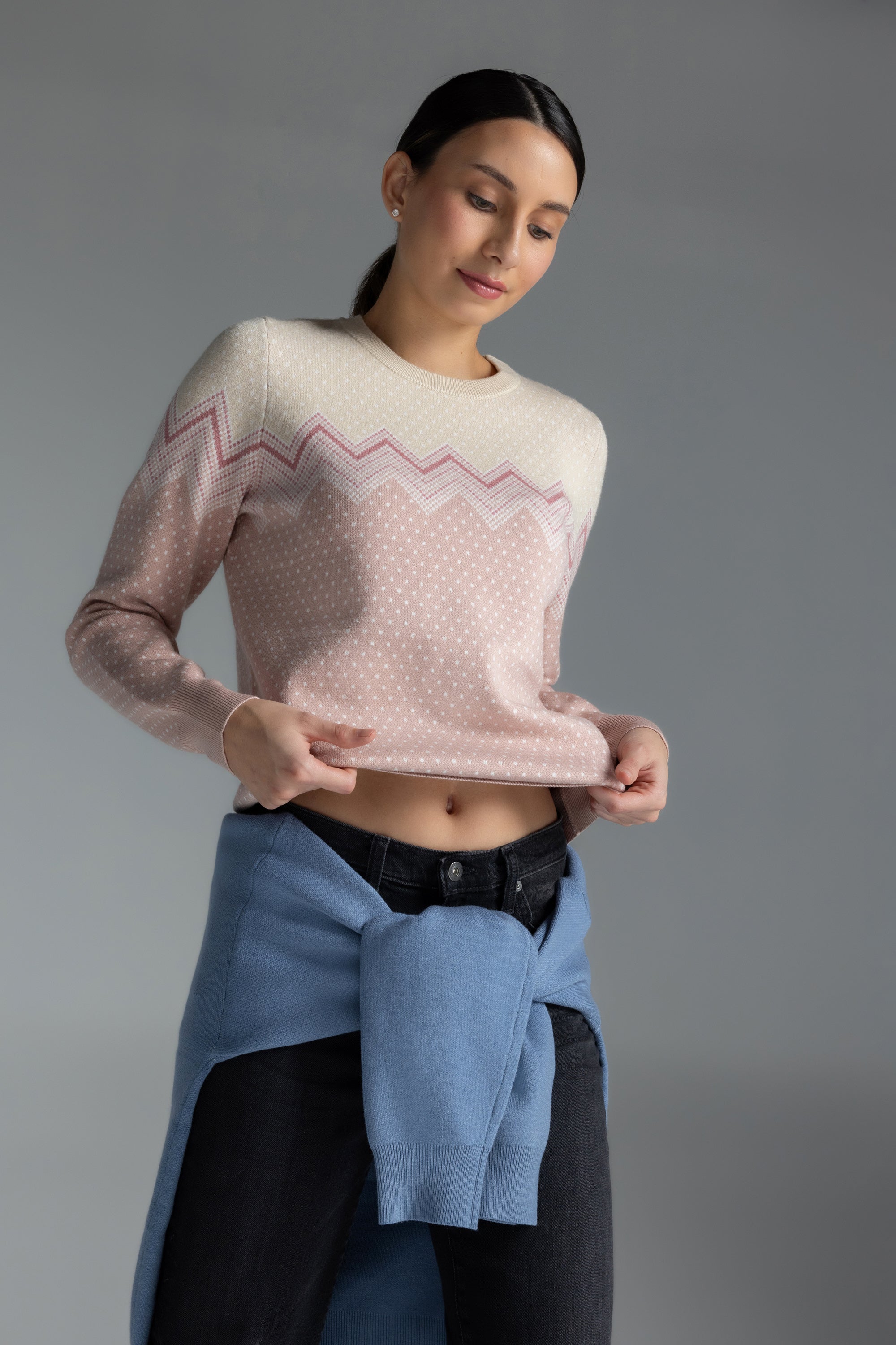 Kyodan Womens HeatNest Apres-ski Sweater