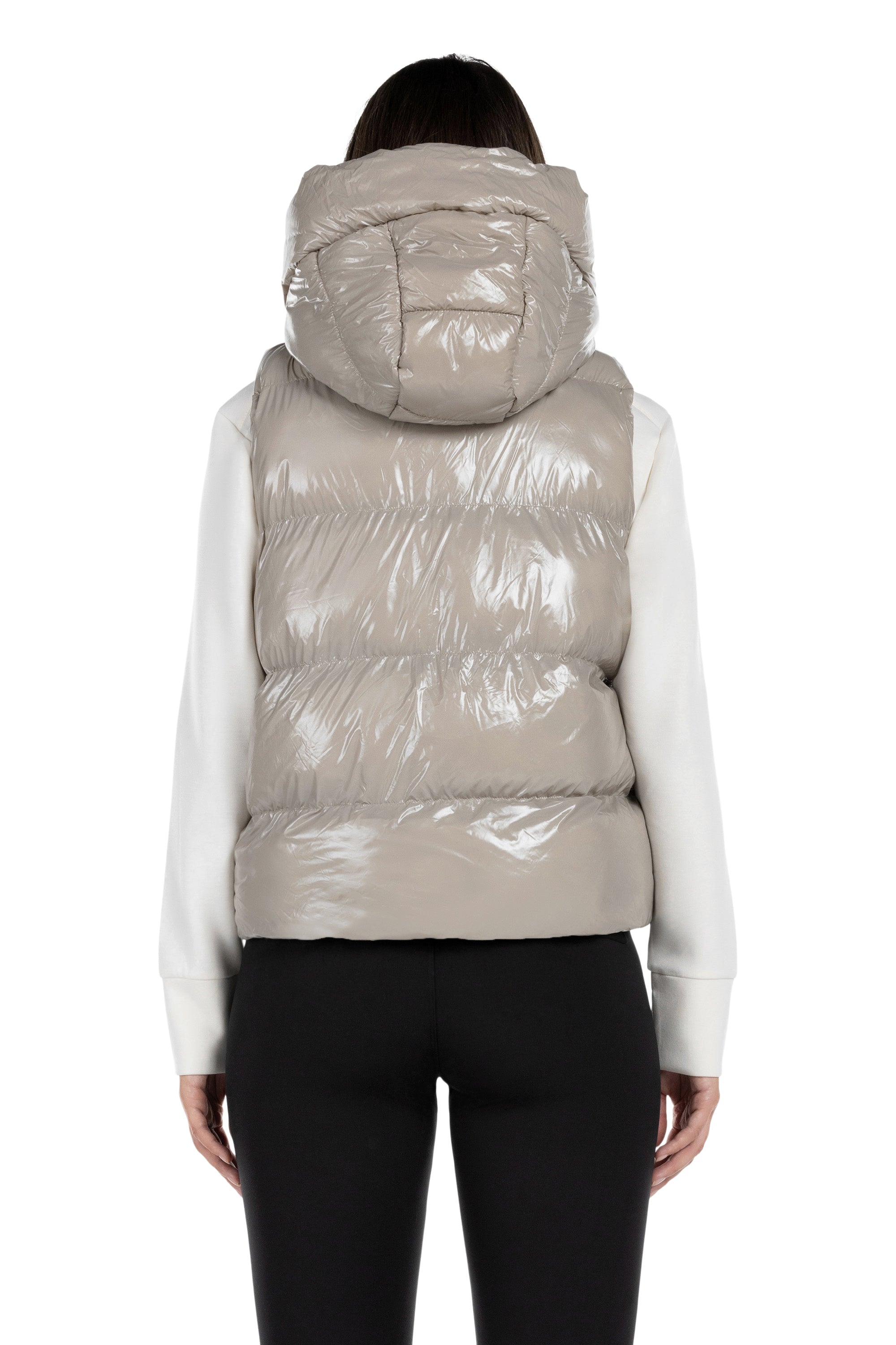 Boreal Short Glossy Puffer Vest