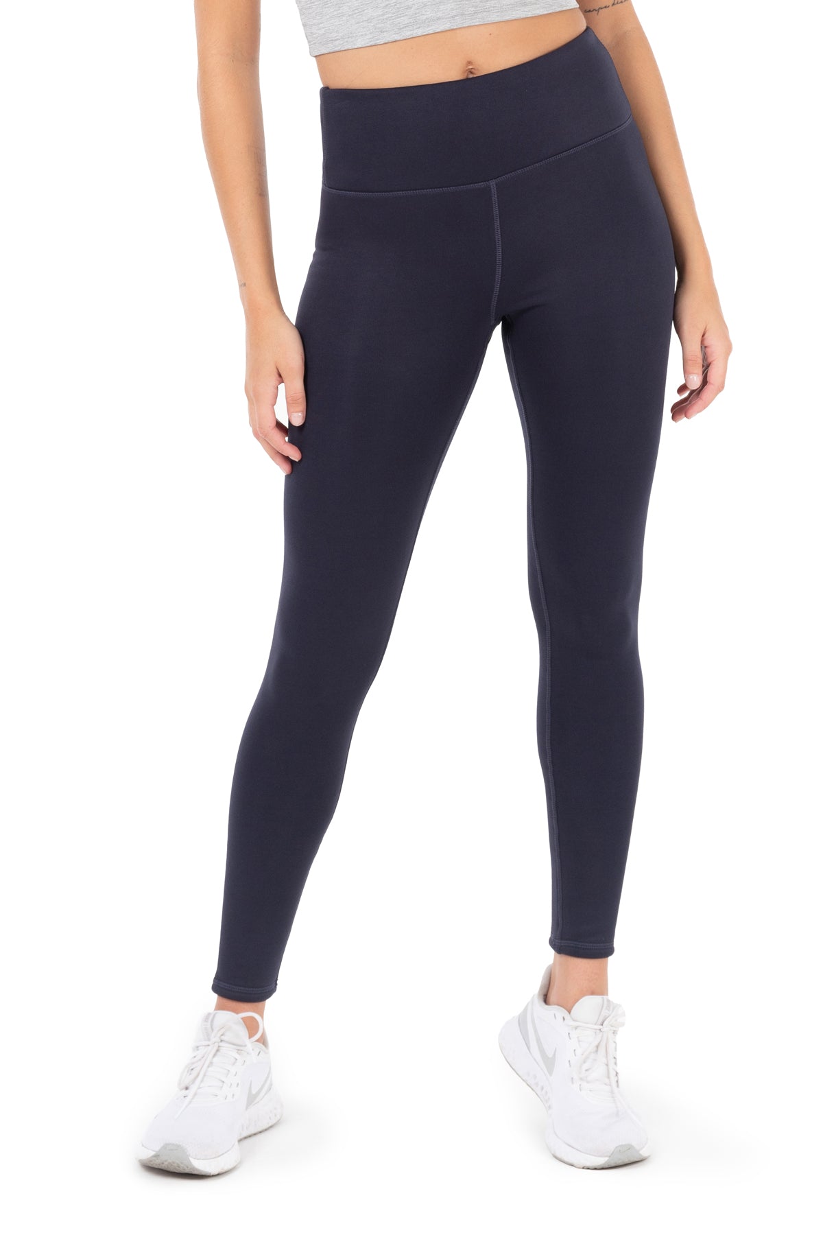 Stretch Fleece-Lined High Waist Leggings