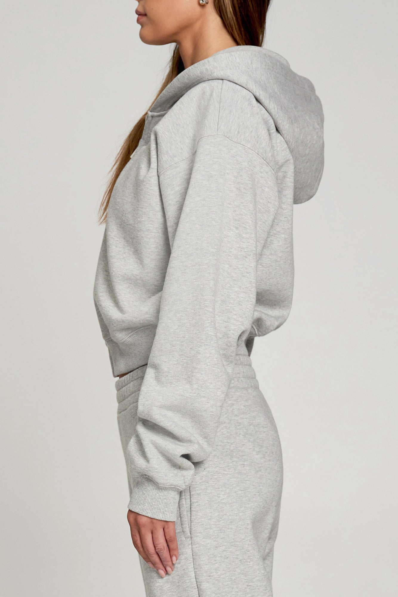 Sweat à capuche zippé Cozy Luxe