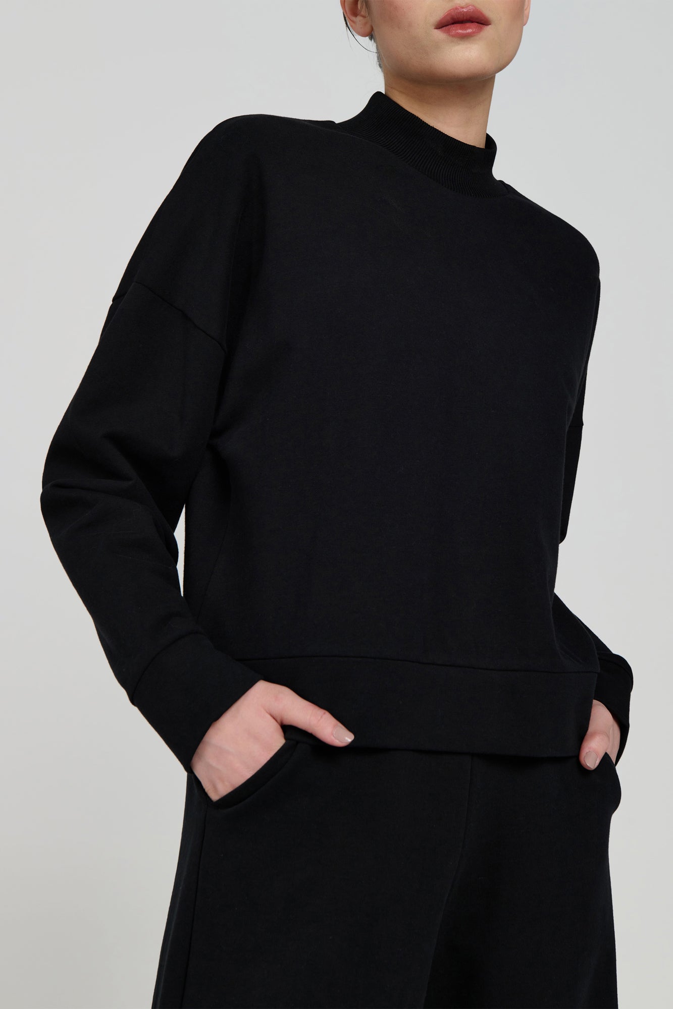 Sweat Zen à col montant