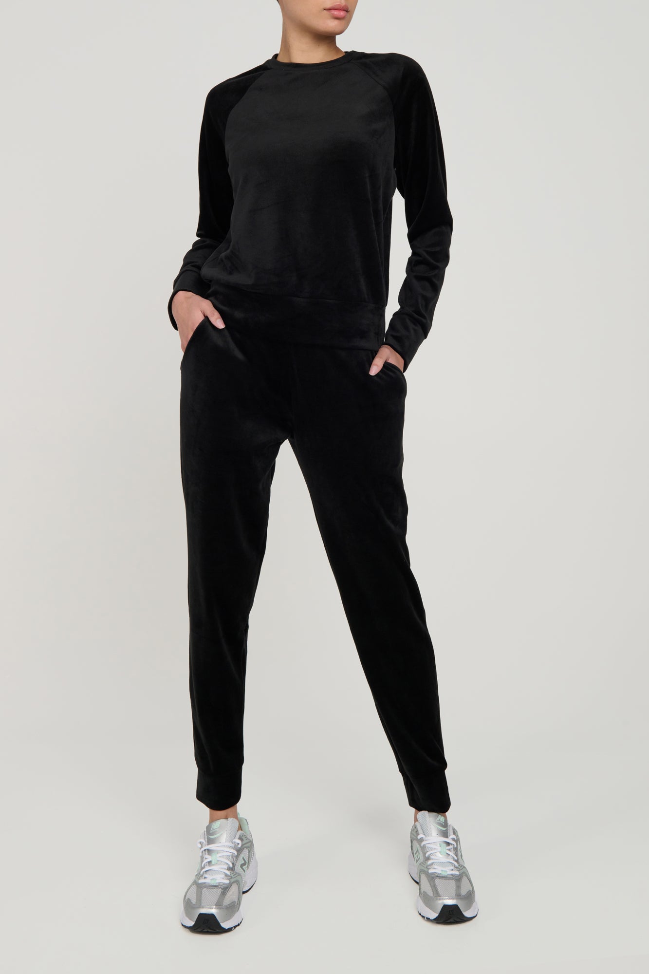 Manches longues en velours Poise