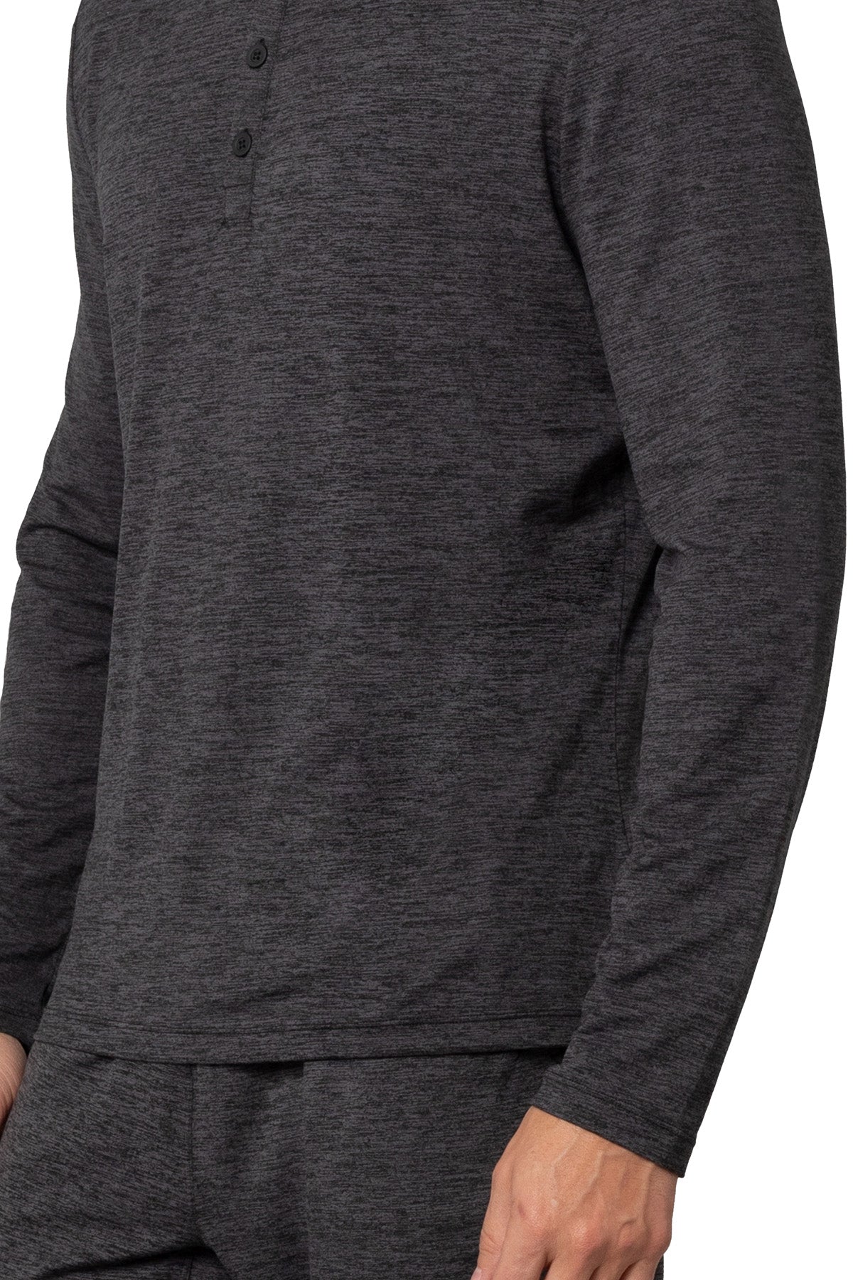 Men's Long Sleeve Henley T-Shirt