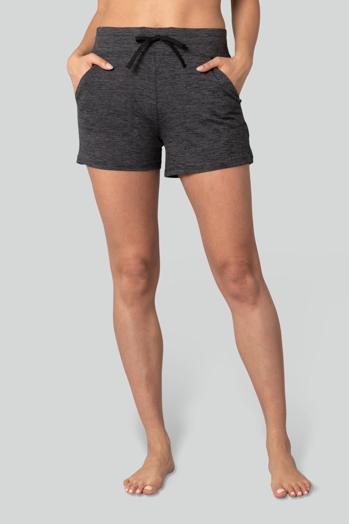 Short en tricot à enfiler avec cordon de serrage