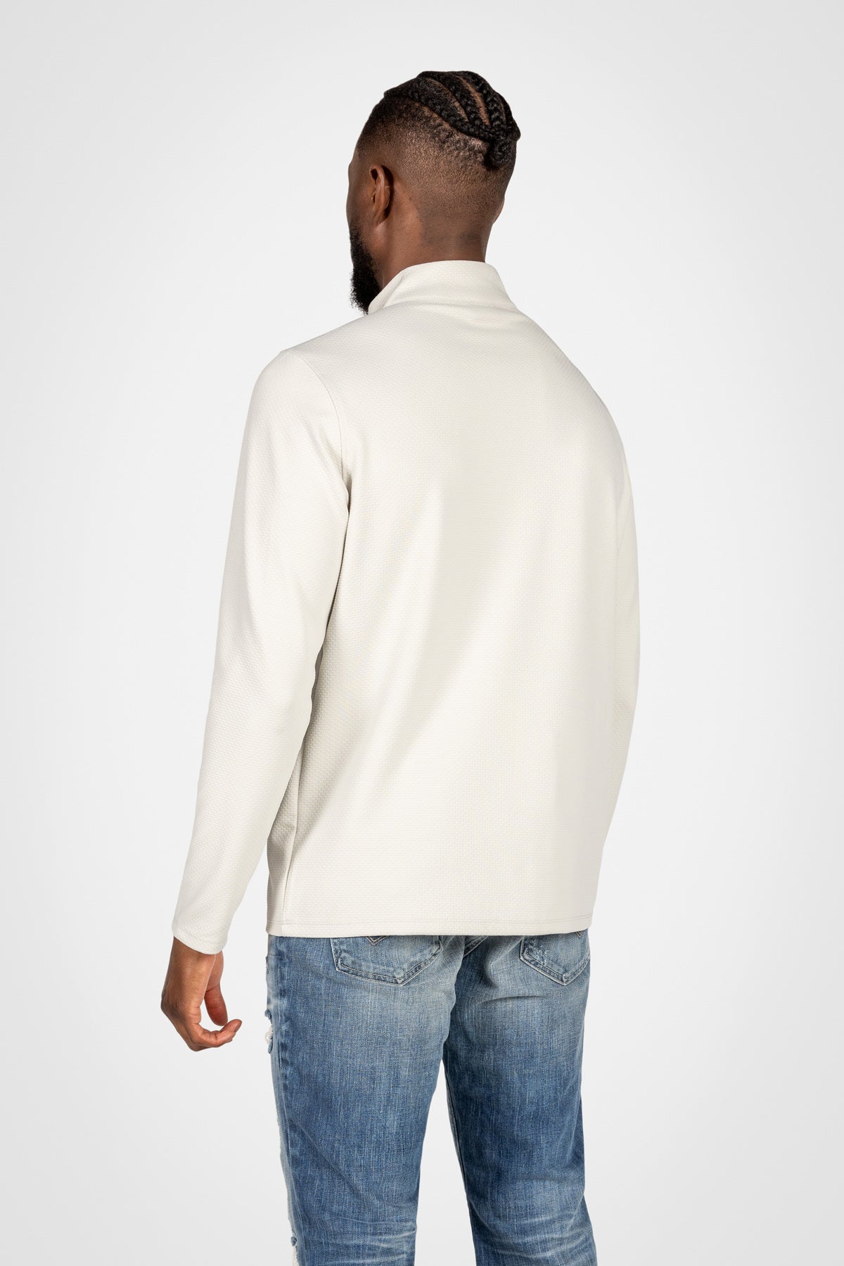 Ronaldo Zip Mock Top