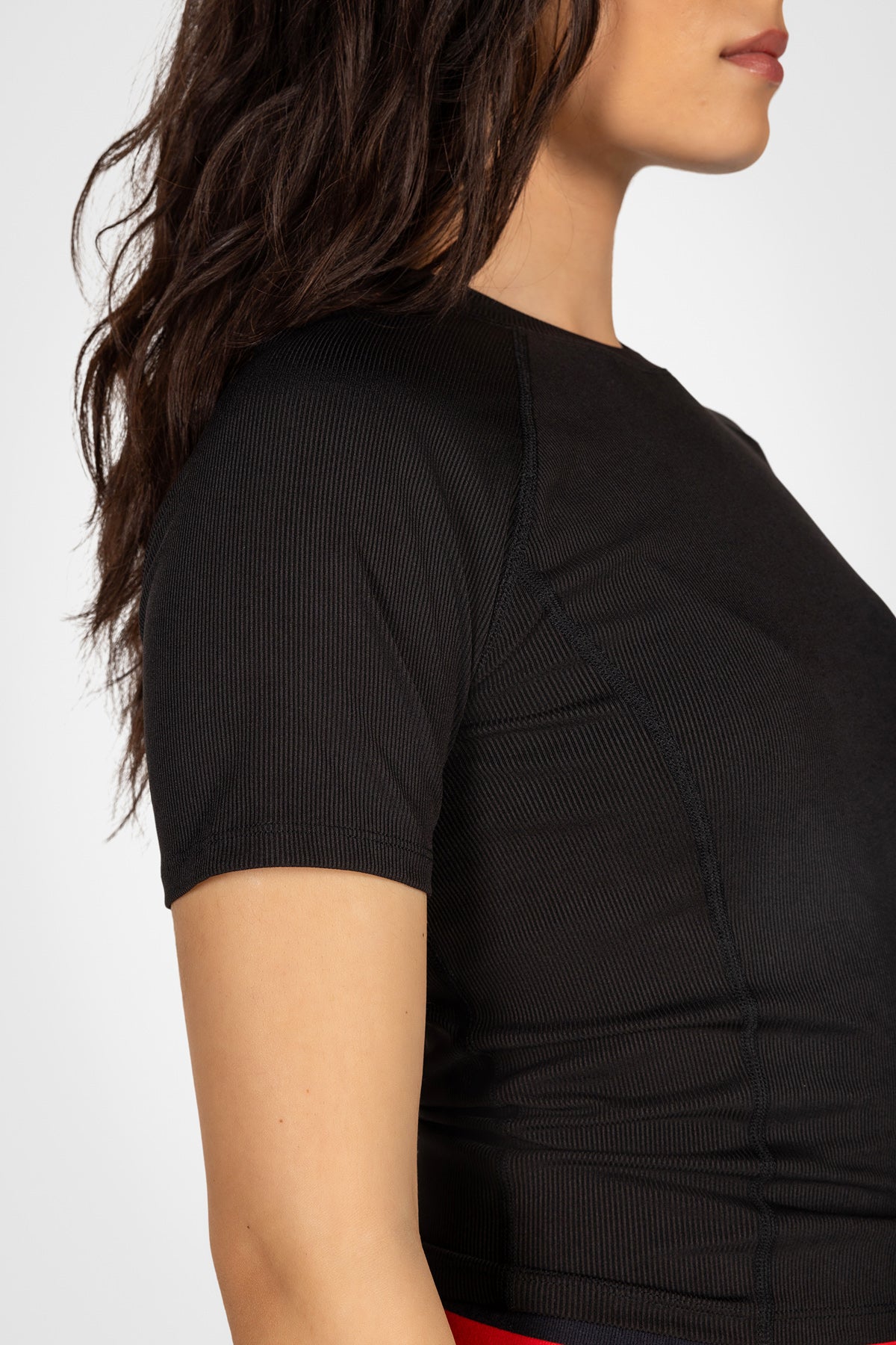 T-shirt côtelé SilkEase