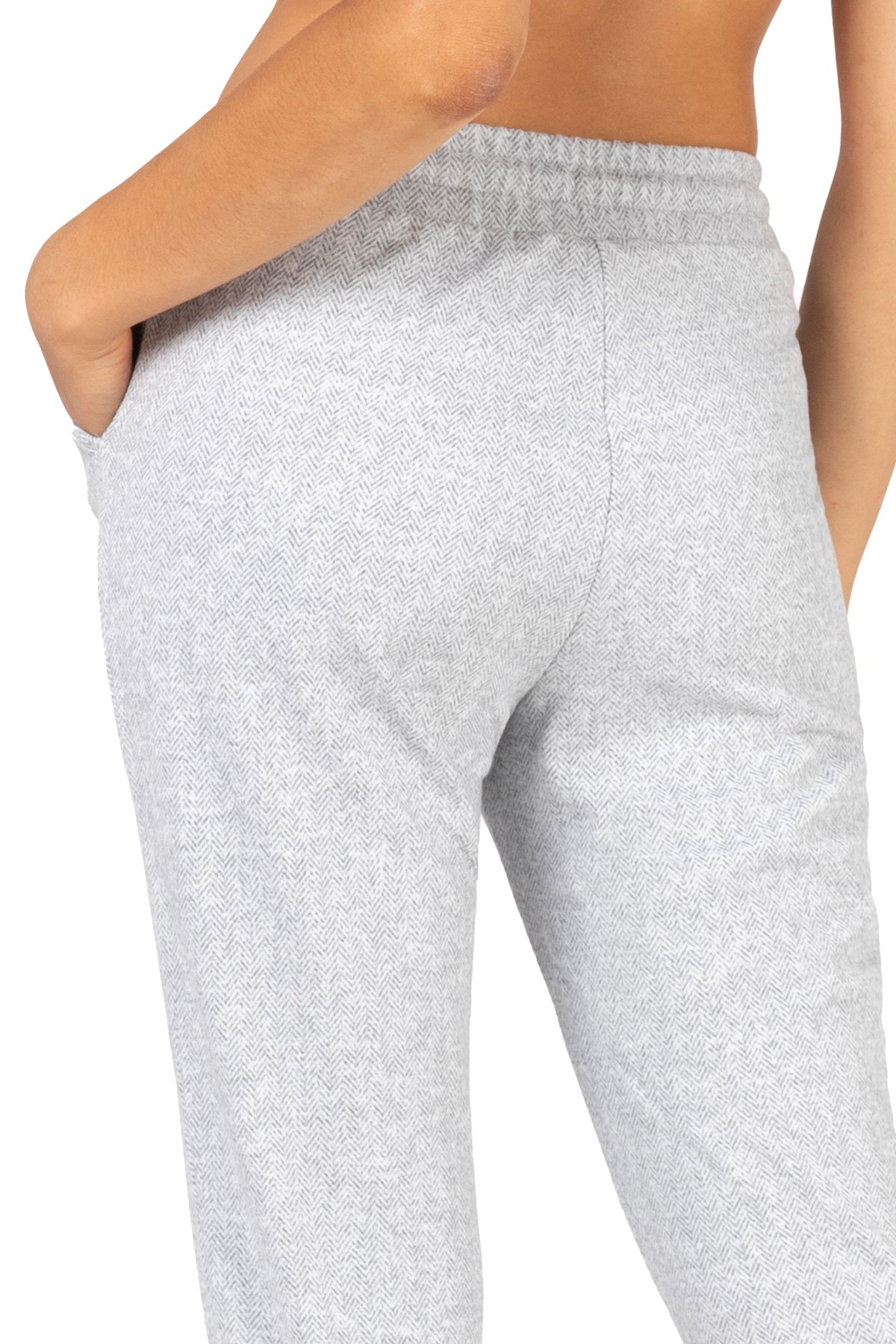 Pantalon de survêtement Alaska en jacquard brossé double