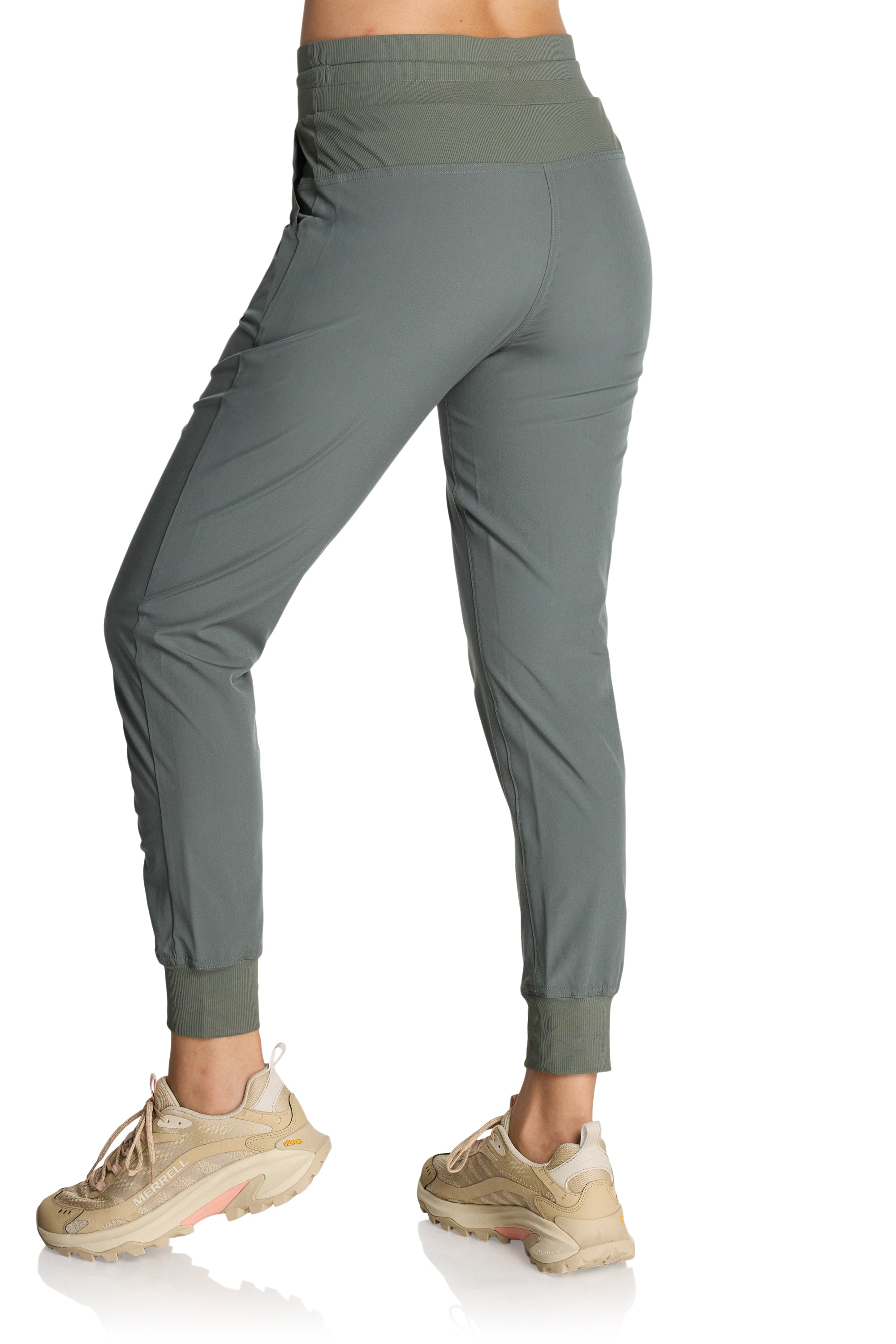 Pantalon à ourlet côtelé ComfortFlex