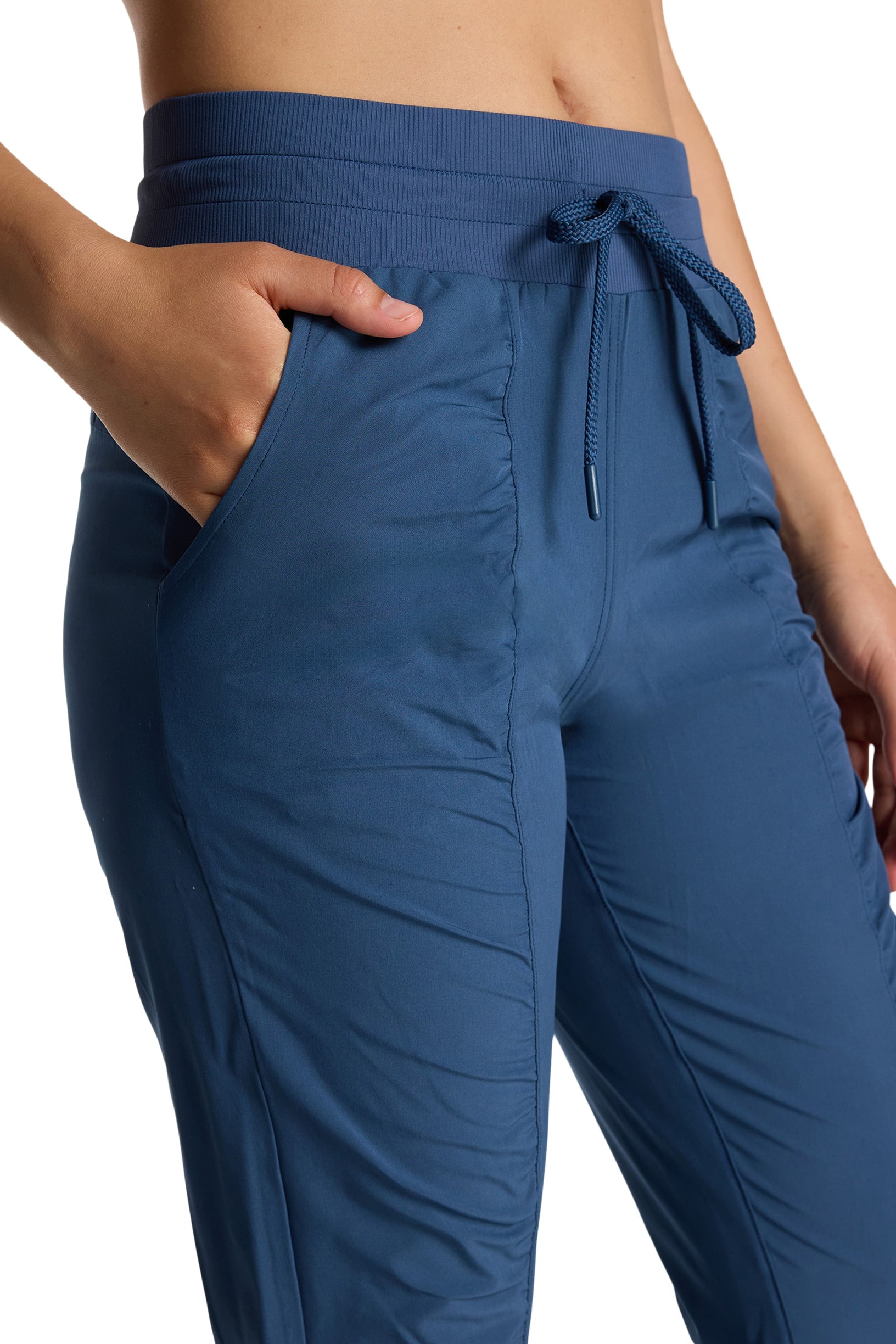 Pantalon à ourlet côtelé ComfortFlex