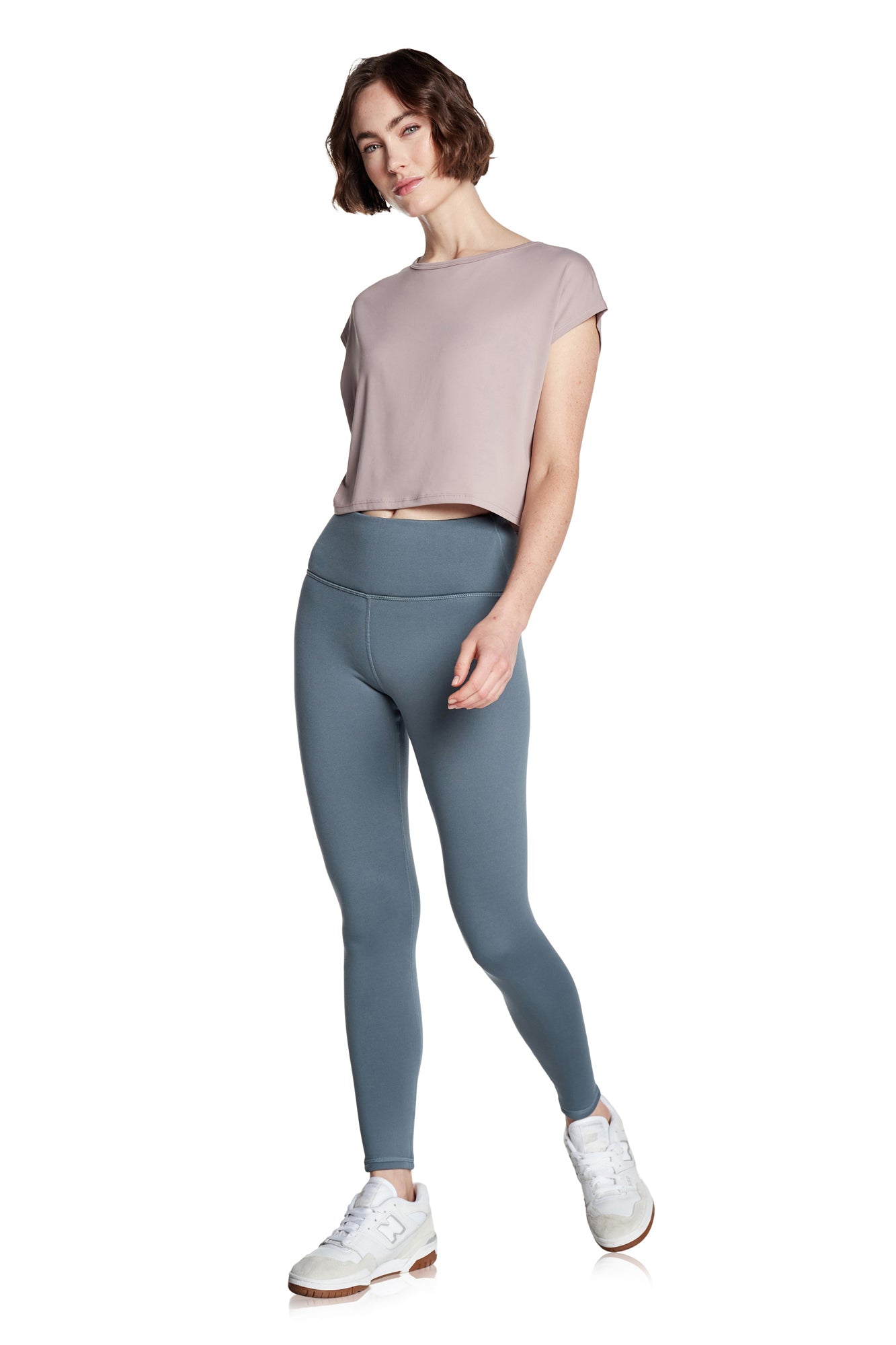 Stretch Fleece-Lined High Waist Leggings