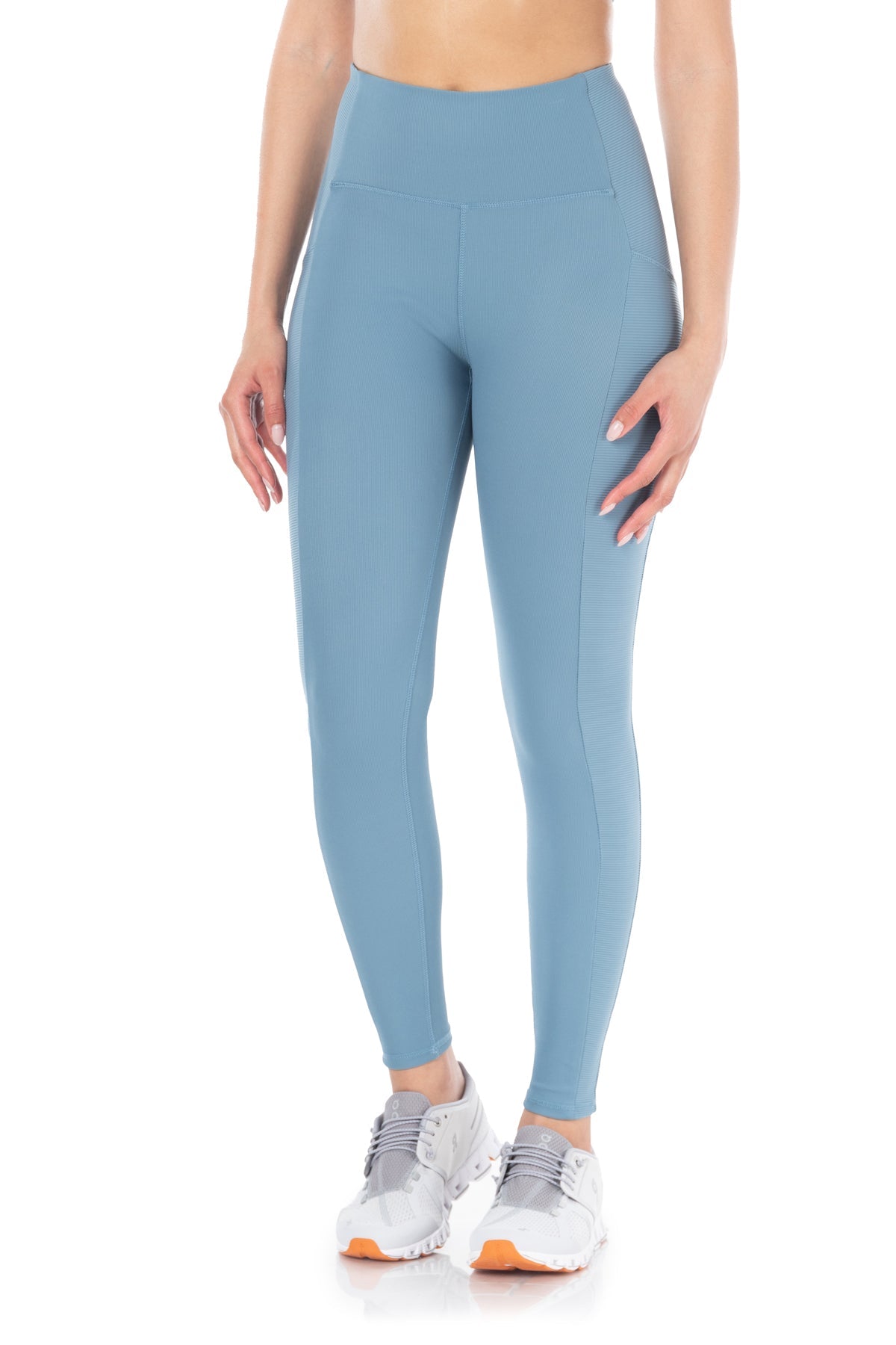 Solstice Race Ribbed High-Waist Legging 25" Inseam