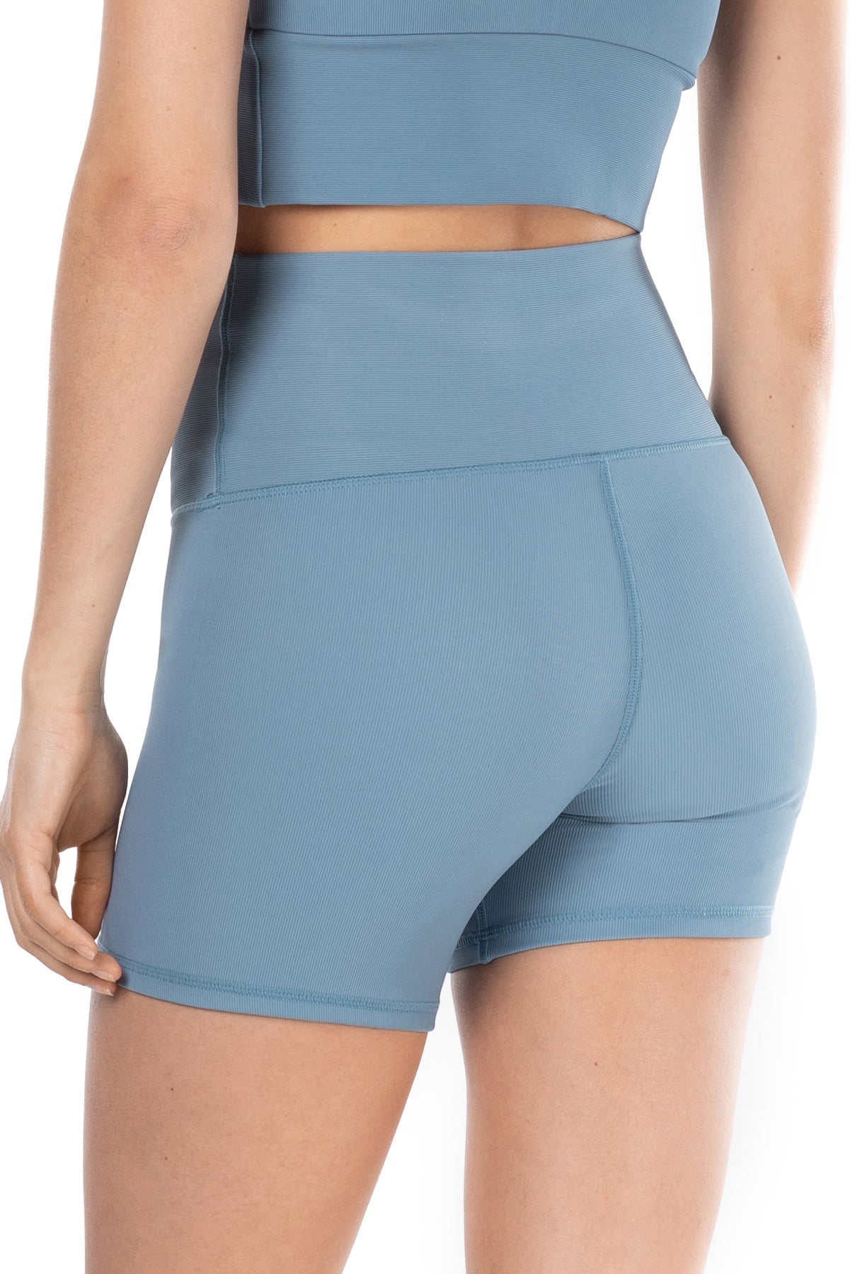 Solstice Seamless Ribbed Biker Short