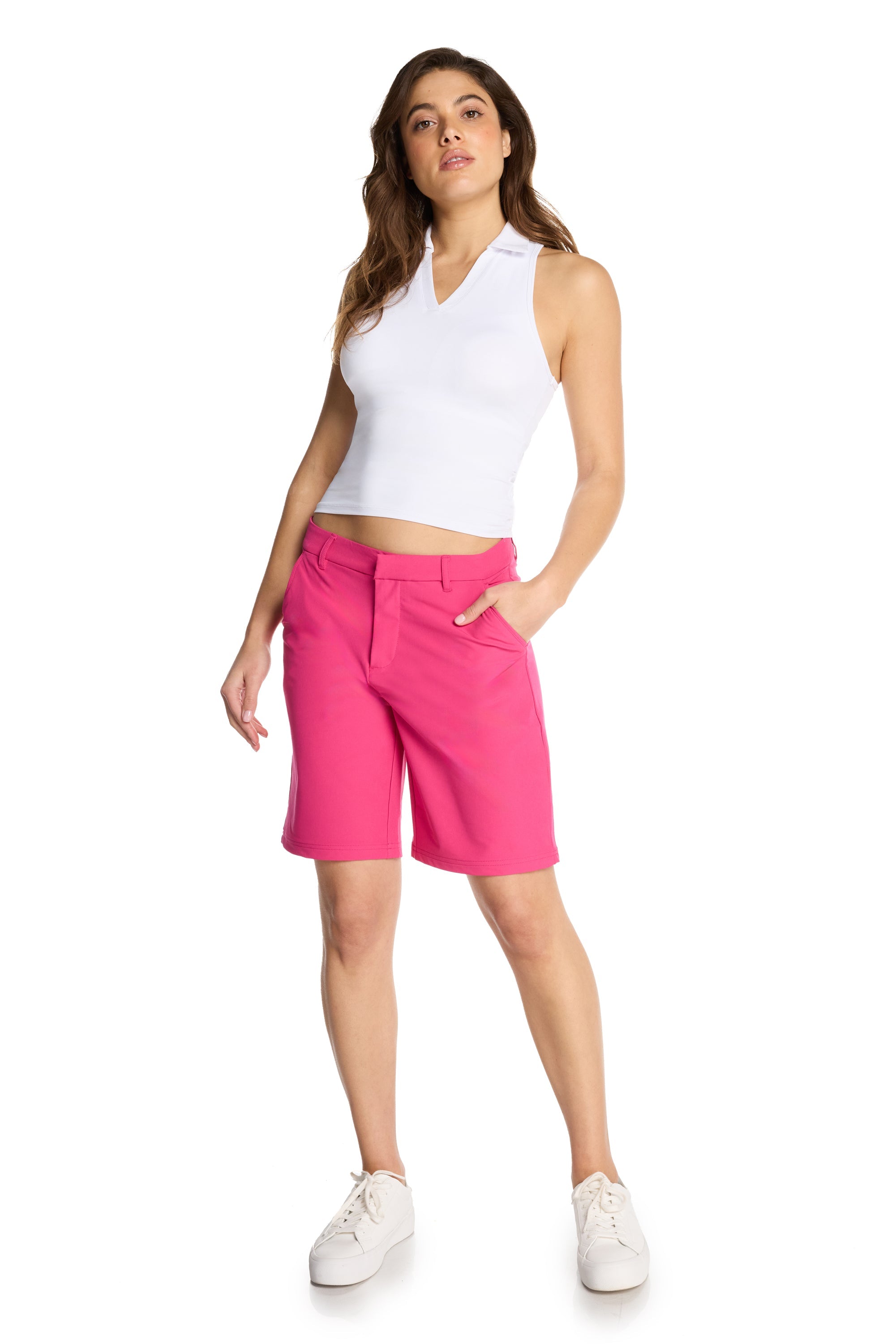Lila Golf Top